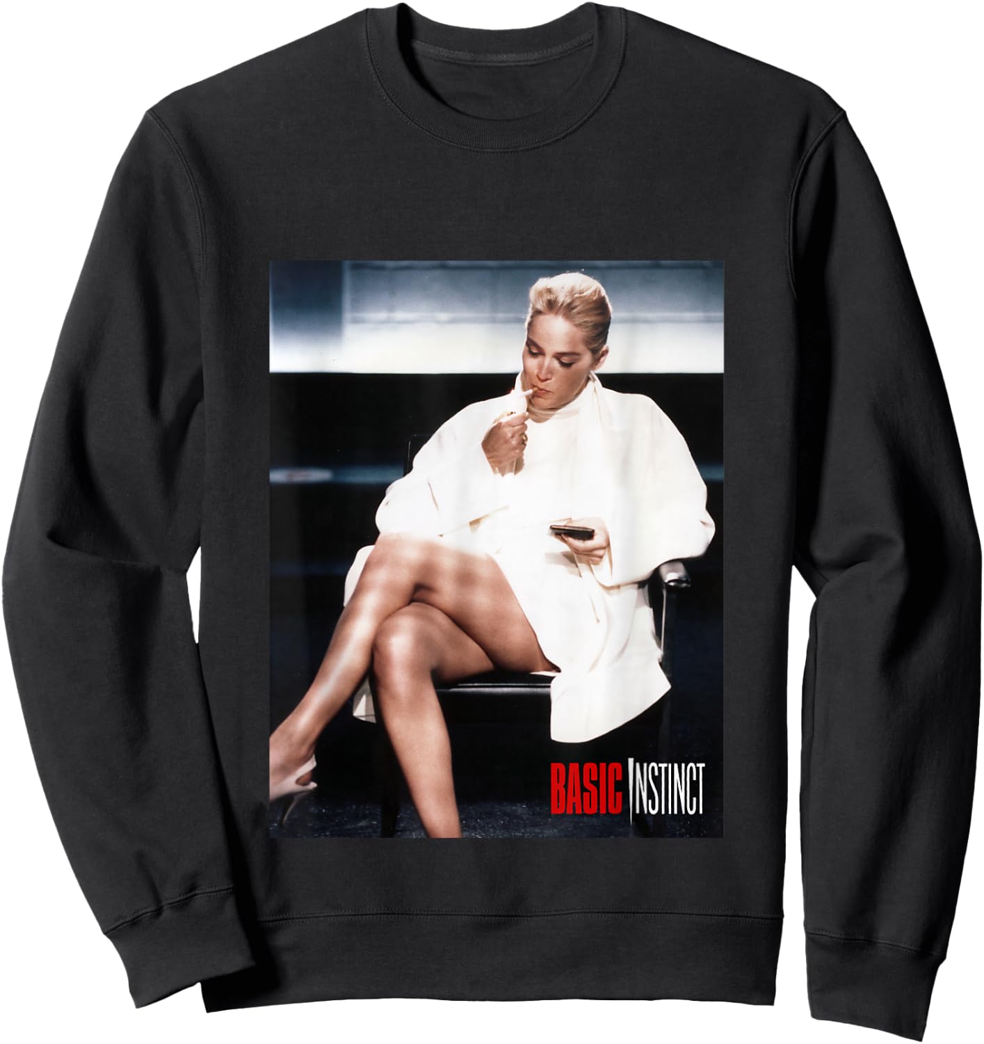 Basic Instinct Catherine Tramell Sweatshirt - Sweatshirt | Black