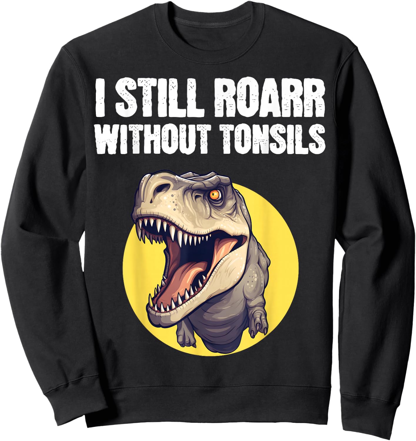 Boys Tonsil Removal Surgery Get Well Kids Sweatshirt - Sweatshirt | Black