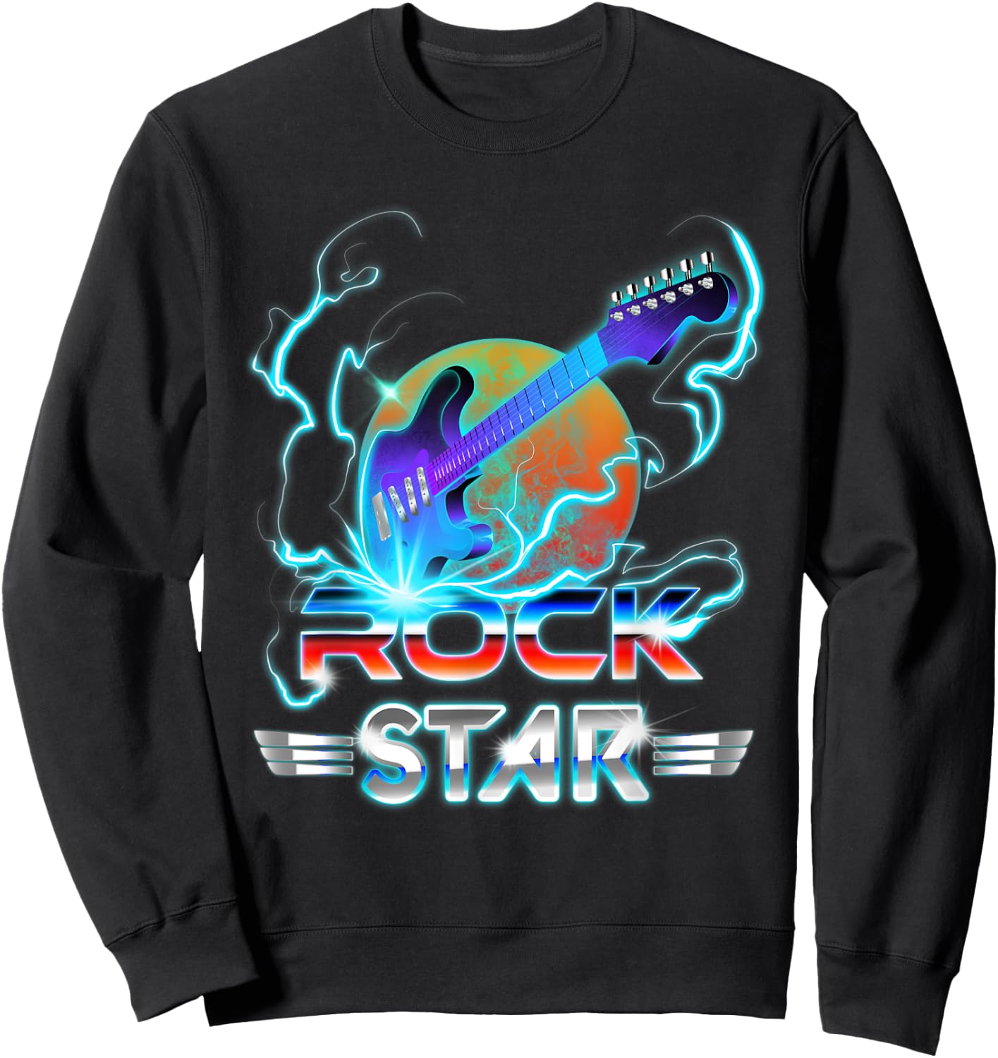 Rock Star Gift Sweatshirt - Sweatshirt | Black