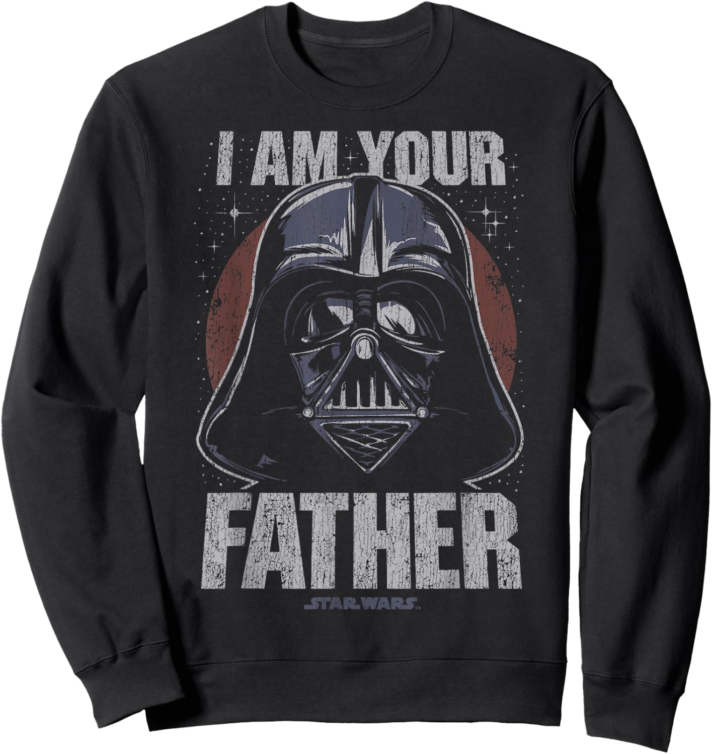 Star Wars Darth Vader I Am Your Father Dark Portrait Disney+ Sweatshirt - Sweatshirt | Black