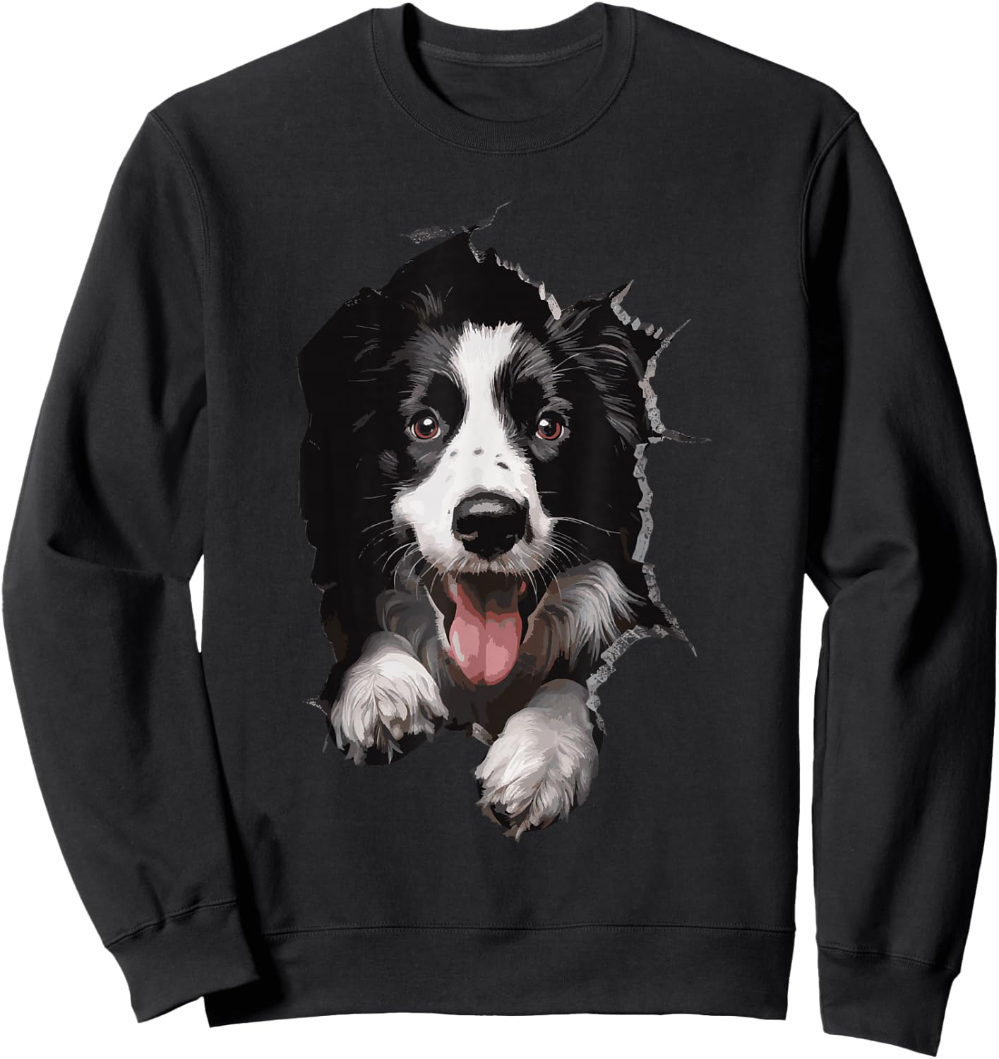Border Collie Sweatshirt - Sweatshirt | Black