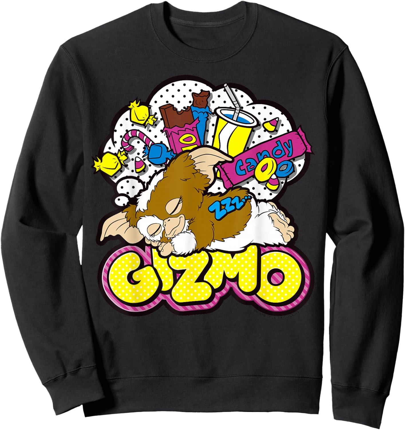 Gremlins Gizmo Candy Pop Art Sweatshirt - Sweatshirt | Black