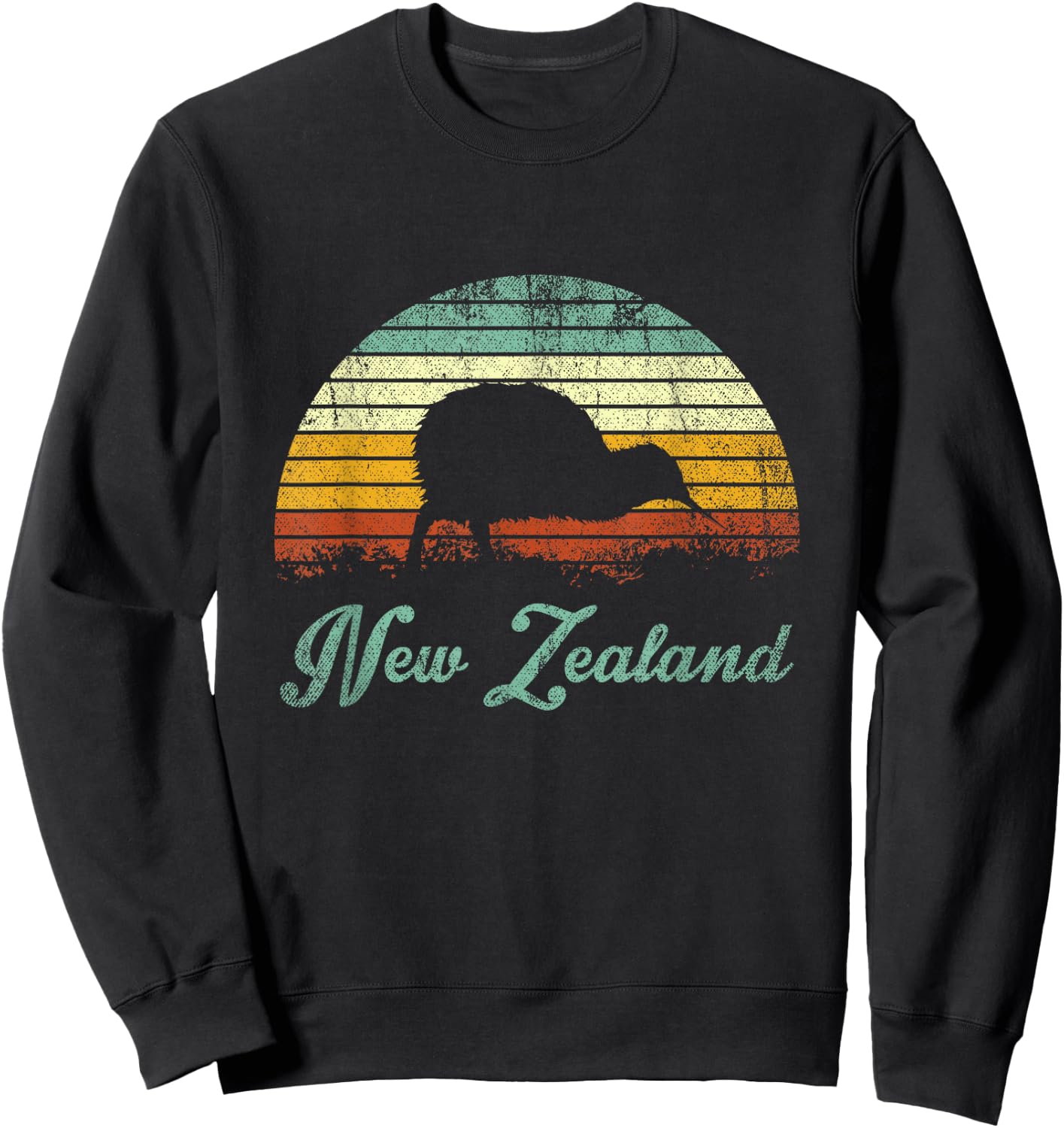 New Zealand Sweatshirt - Sweatshirt | Black
