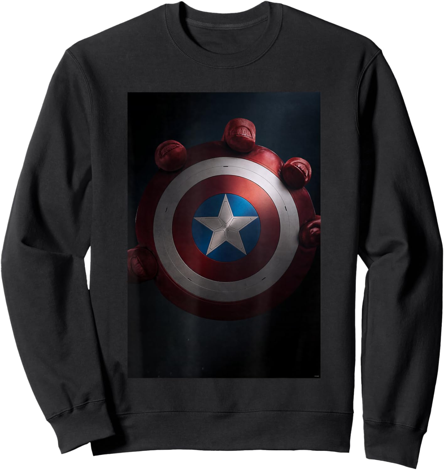 Marvel Studios Captain America 4: Brave New World Poster Art Sweatshirt - Sweatshirt | Black