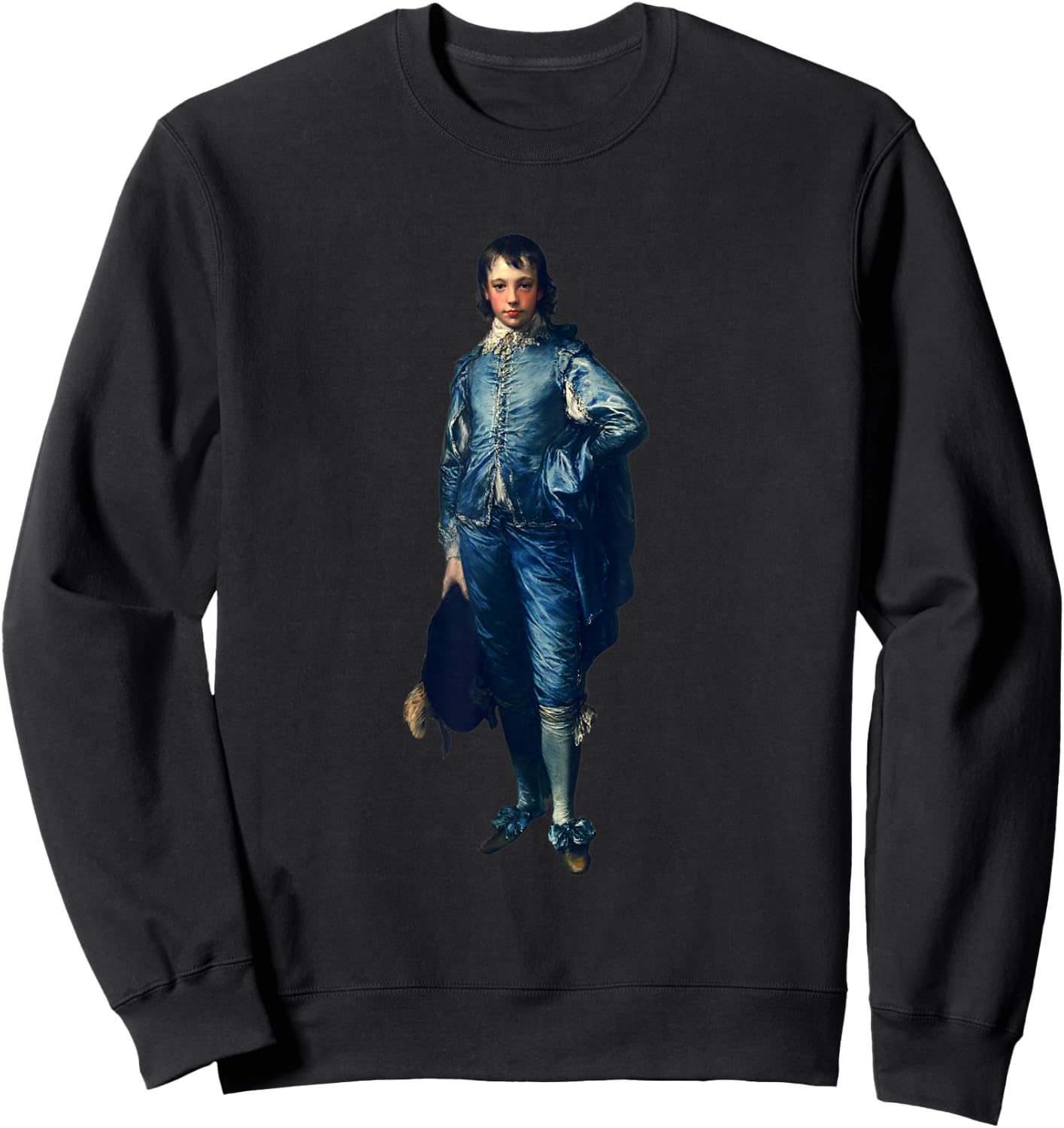 The Blue Boy Thomas Gainsborough Sweatshirt - Sweatshirt | Black