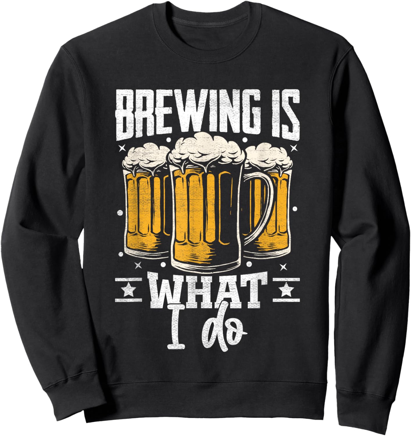 Beer Meme Quote Sweatshirt - Sweatshirt | Black