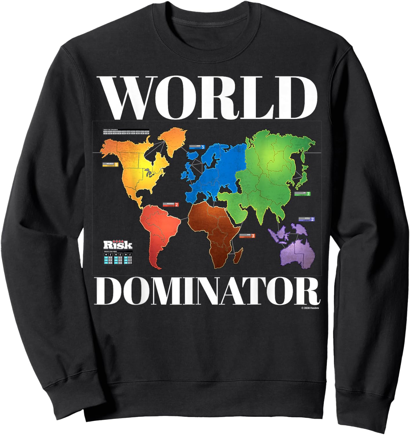 Risk World Dominator Sweatshirt - Sweatshirt | Black