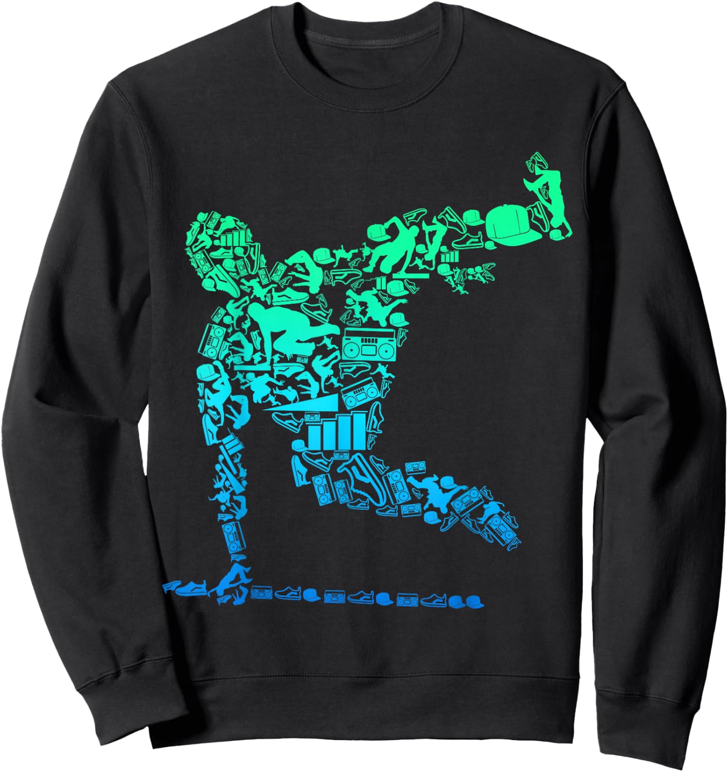 Parkour Parcouring Extreme Athletes Parcour Children & Boys Sweatshirt - Sweatshirt | Black