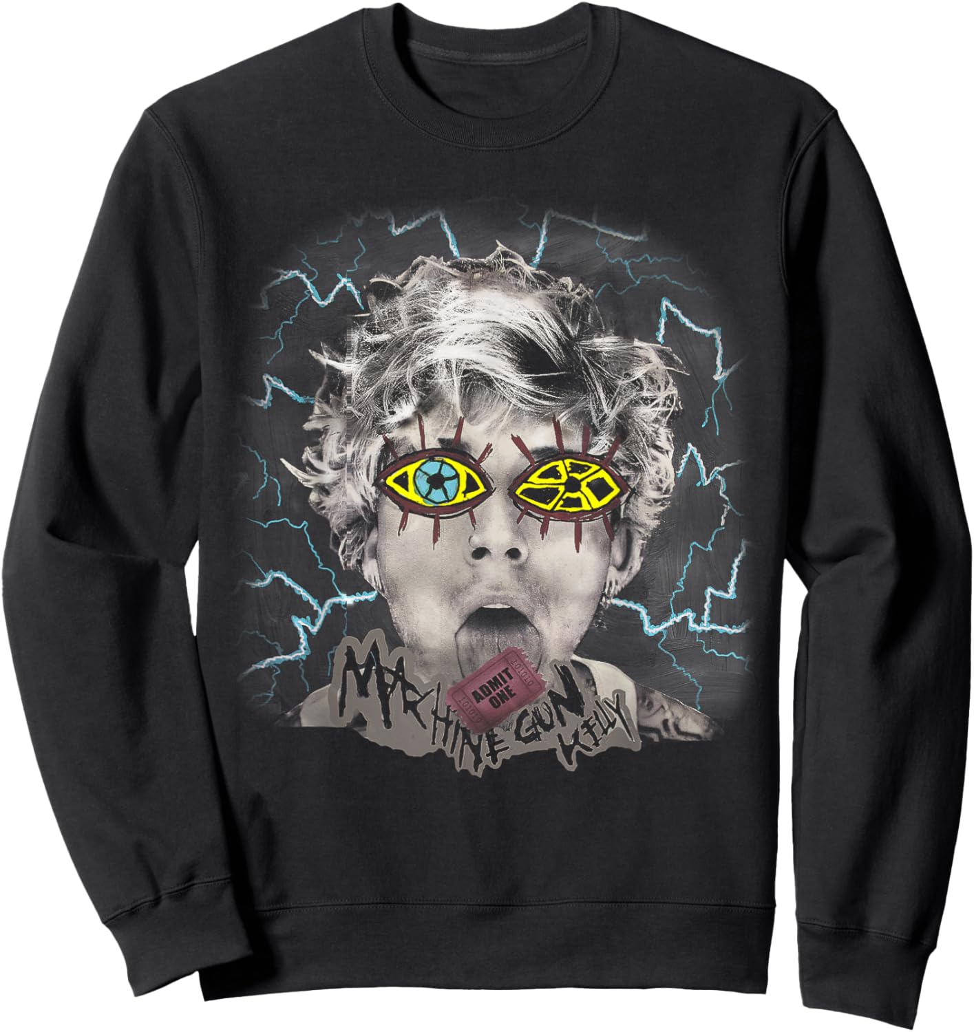 Official Machine Gun Kelly Living Dreams Sweatshirt - Sweatshirt | Black