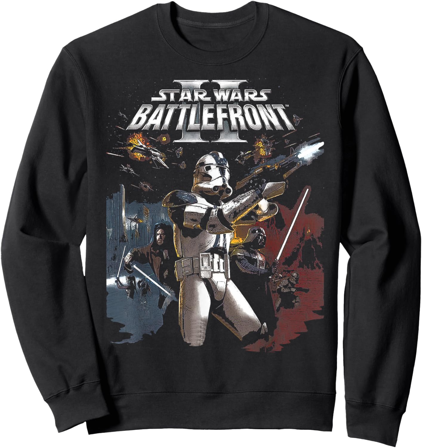 Star Wars Battlefront II Video Game Sweatshirt - Sweatshirt | Black