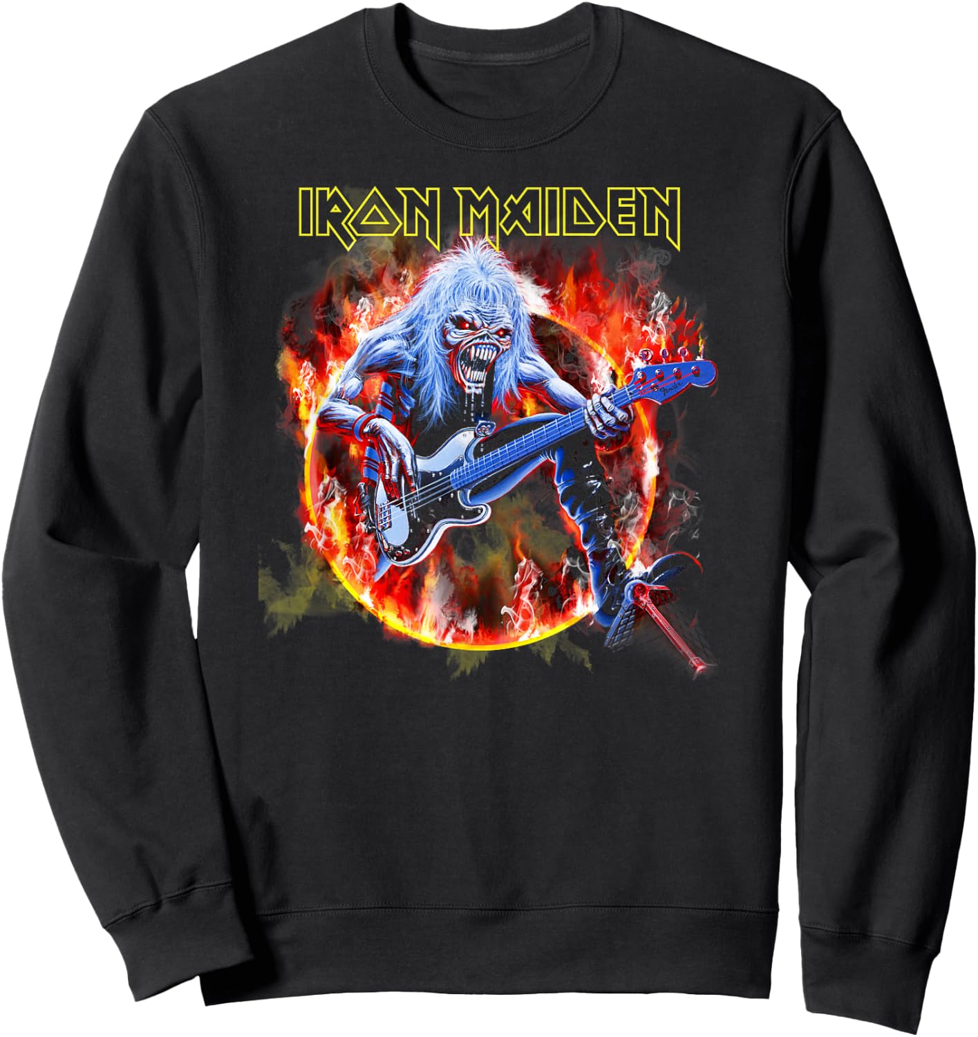 Iron Maiden - Fear Live Flames Sweatshirt - Sweatshirt | Black
