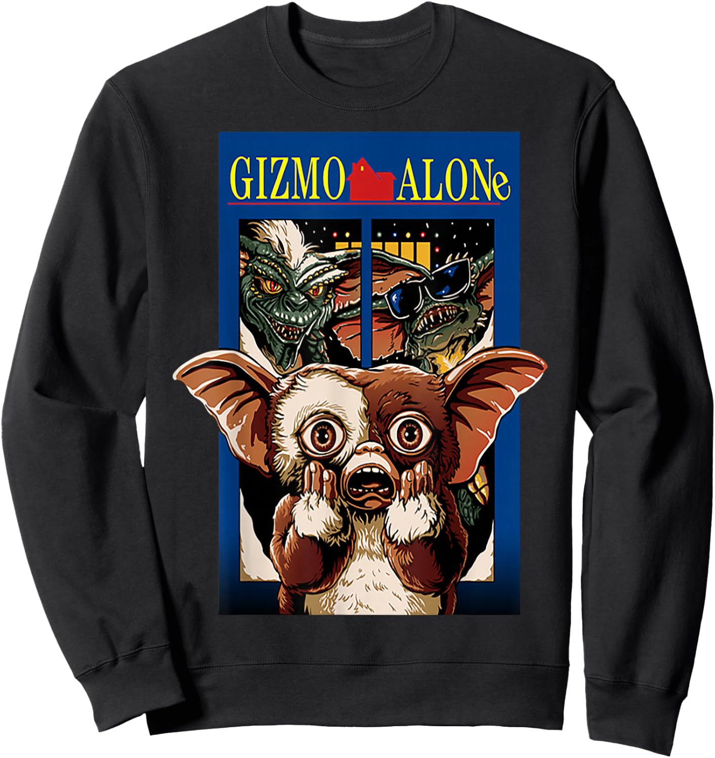 Gizmo Home Alone Sweatshirt - Sweatshirt | Black