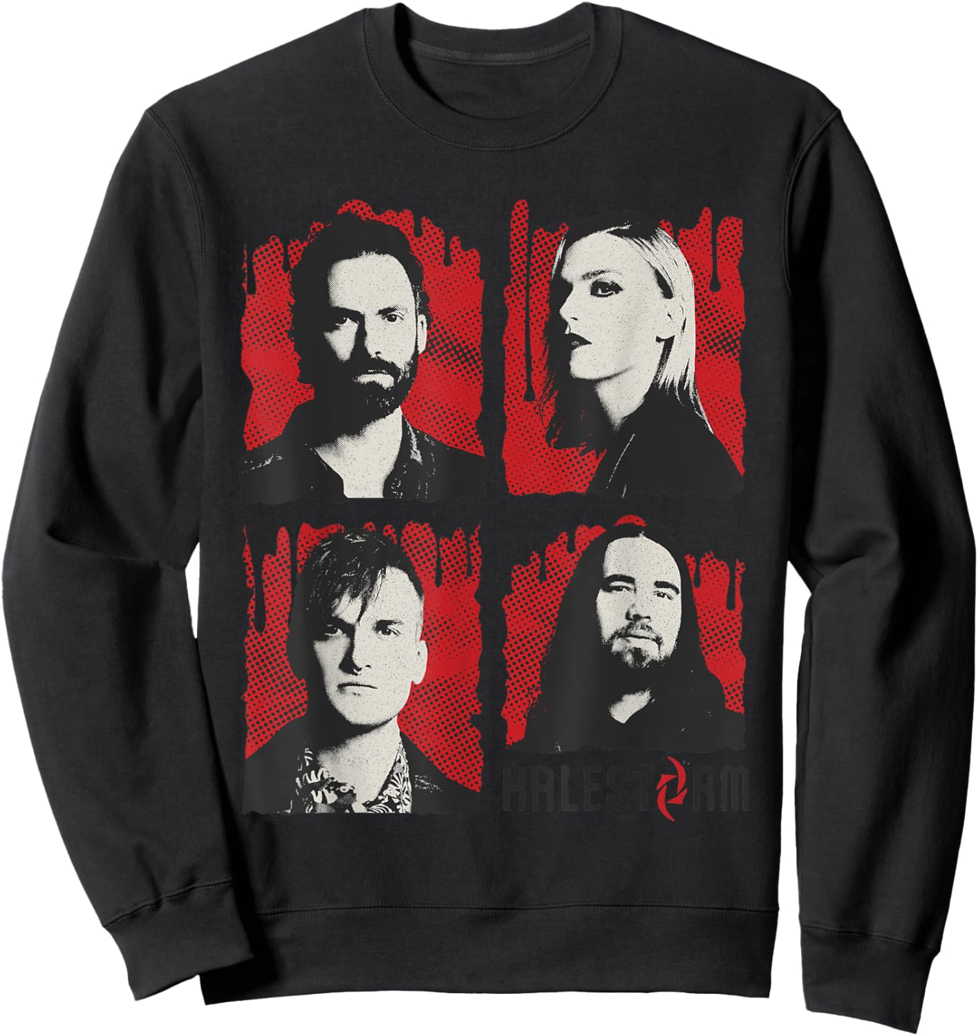 Halestorm - Drip Band Photo Sweatshirt - Sweatshirt | Black