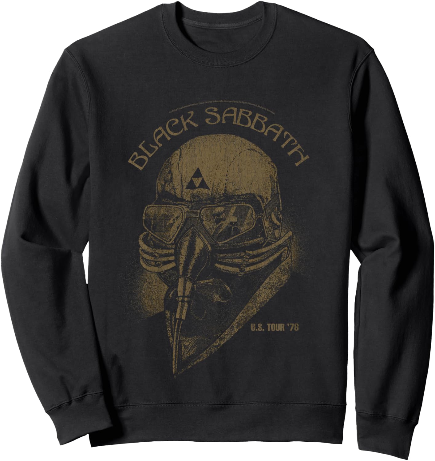 Kids Black Sabbath Official U.S Tour '78 Kids Sweatshirt - Sweatshirt | Black