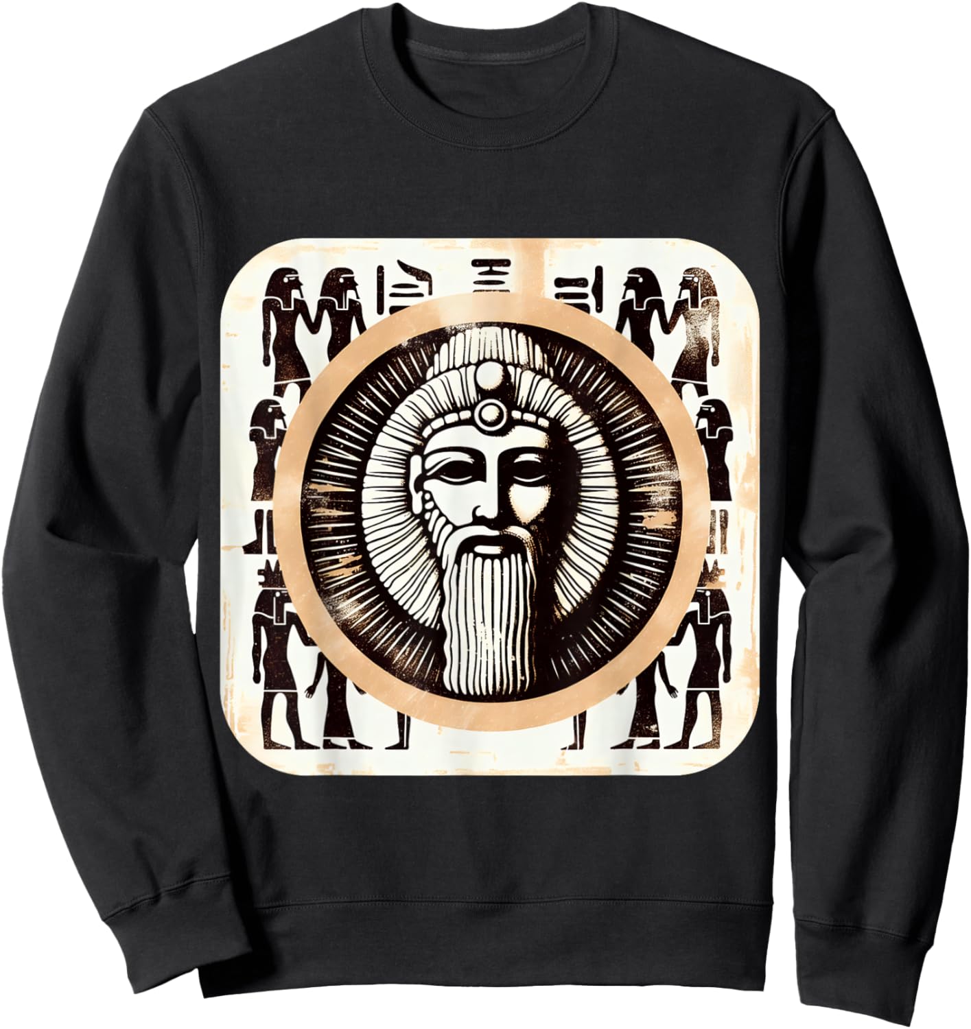 Anunnaki Sumerian Civilization Sweatshirt - Sweatshirt | Black