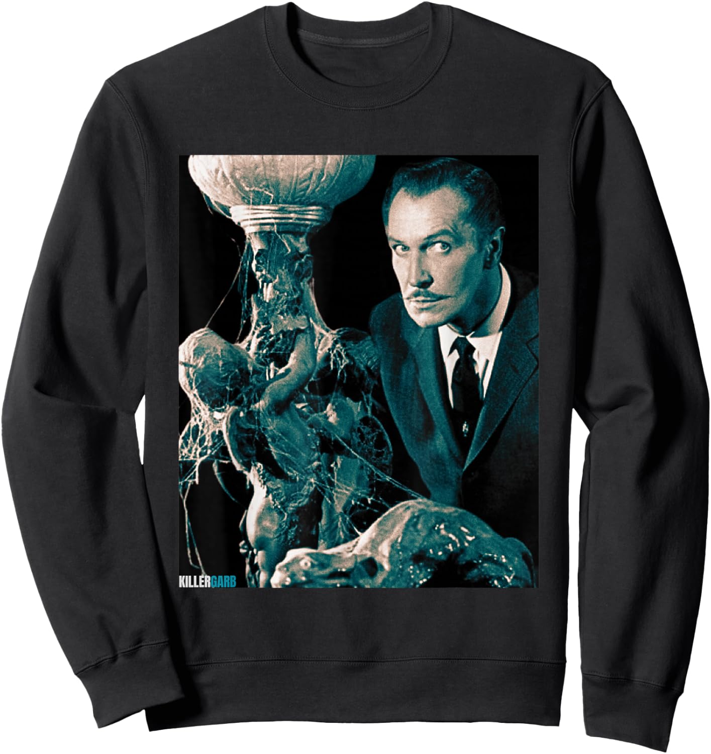 Unleash the Horror: 'The Vincent' (GREEN & BLACK) Sweatshirt - Sweatshirt | Black