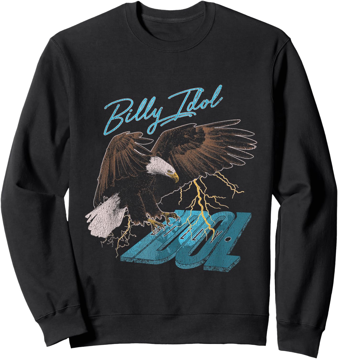 Billy Idol - Biker Eagle Sweatshirt - Sweatshirt | Black
