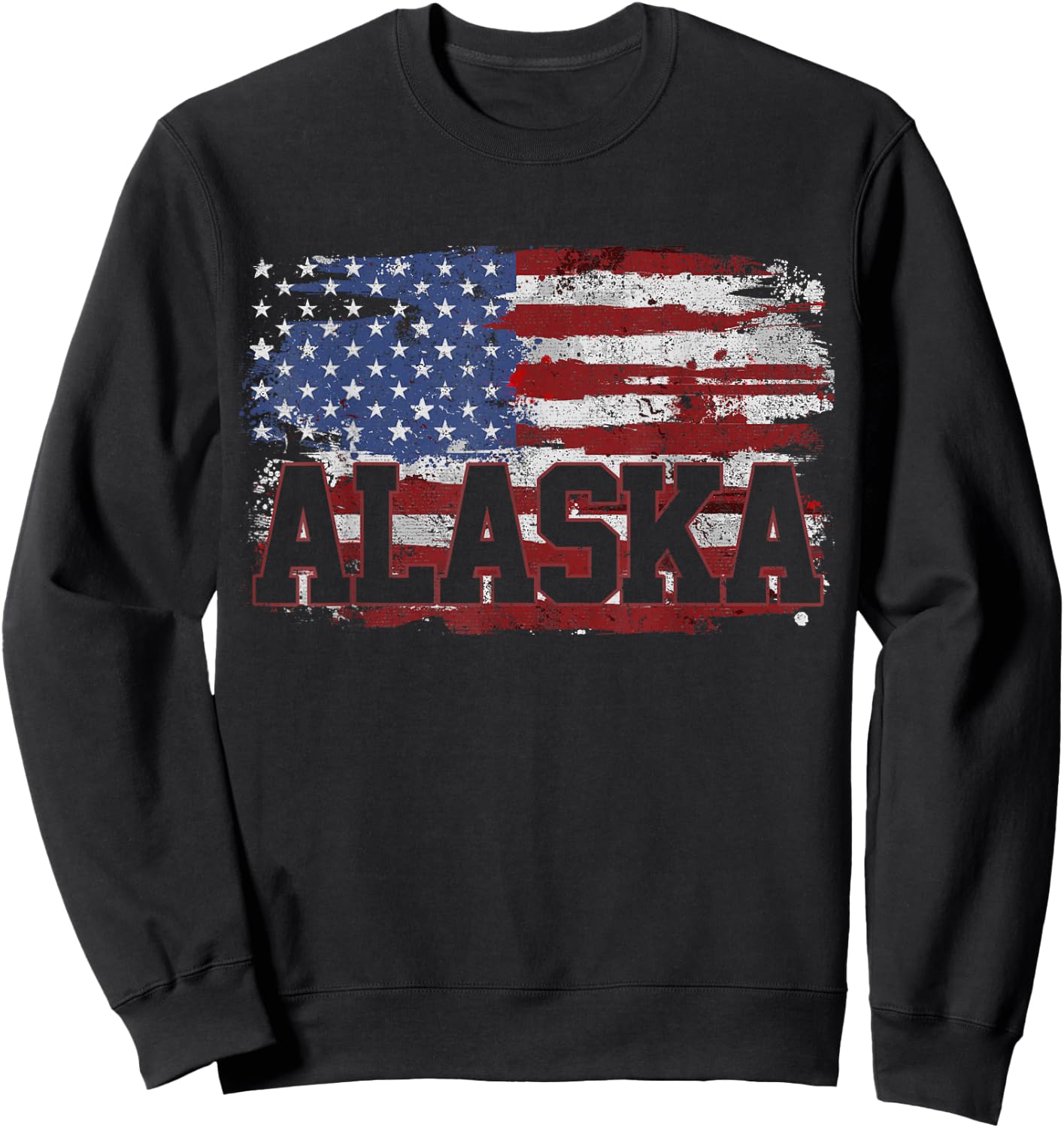 Alaska Vintage Sweatshirt - Sweatshirt | Black