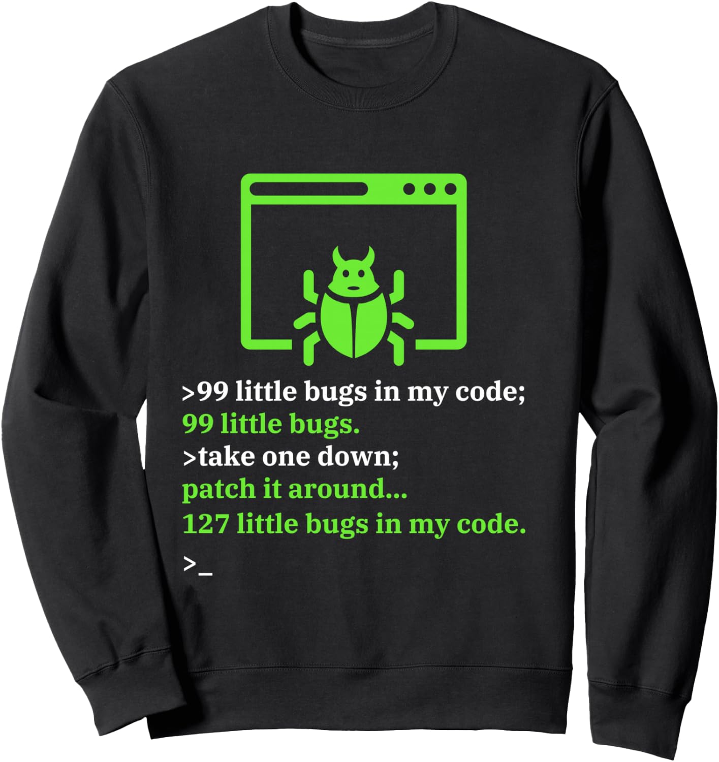 Debugger Debugging - Computer Science Programmer & Coding Sweatshirt - Sweatshirt | Black