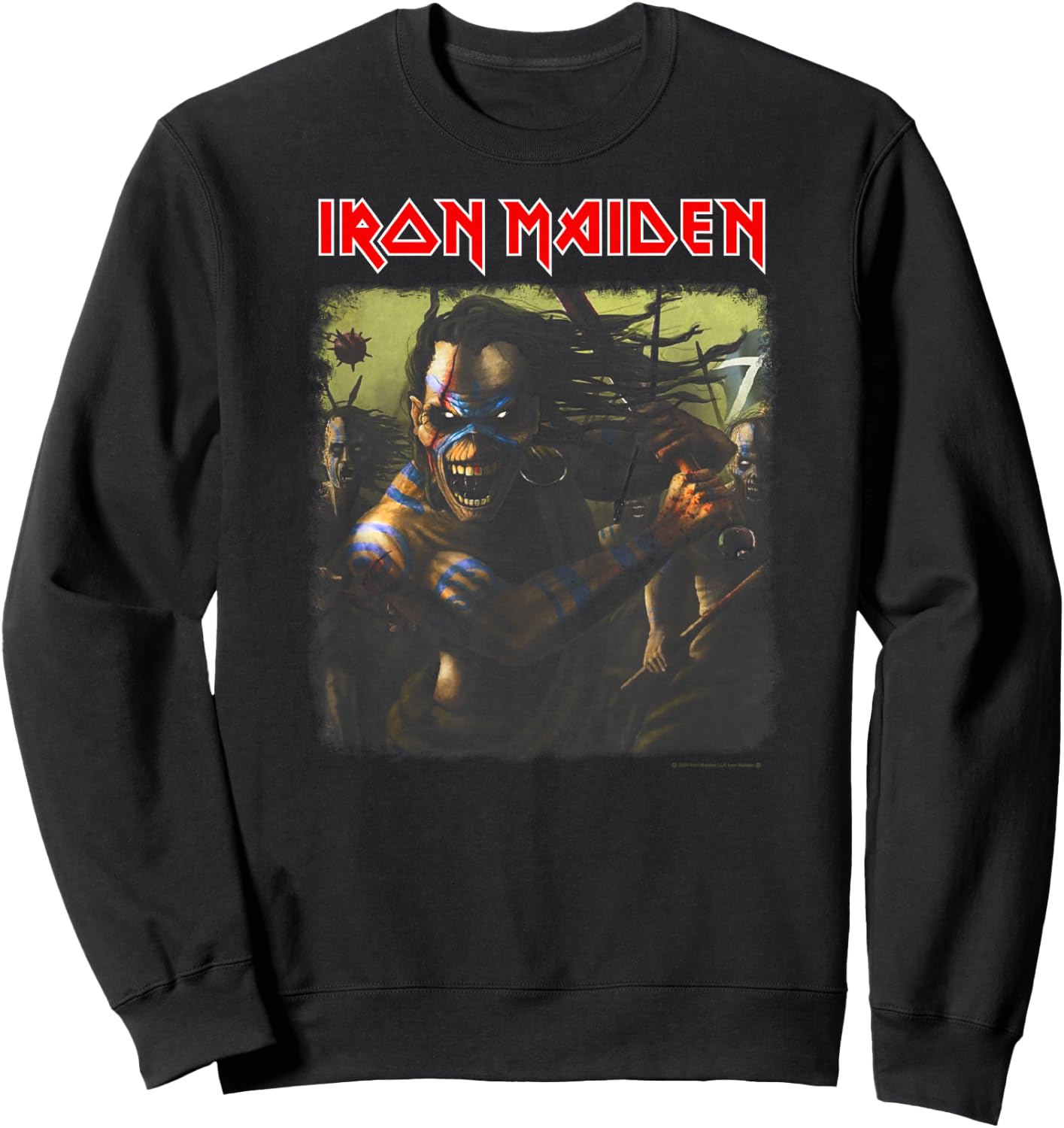 Iron Maiden Legacy Collection 4- Clansman Sweatshirt - Sweatshirt | Black