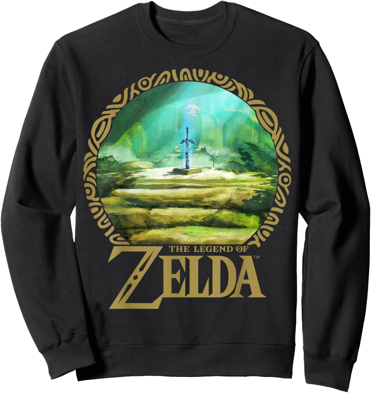 The Legend of Zelda: Breath of The Wild Korok Forest Haven Sweatshirt - Sweatshirt | Black