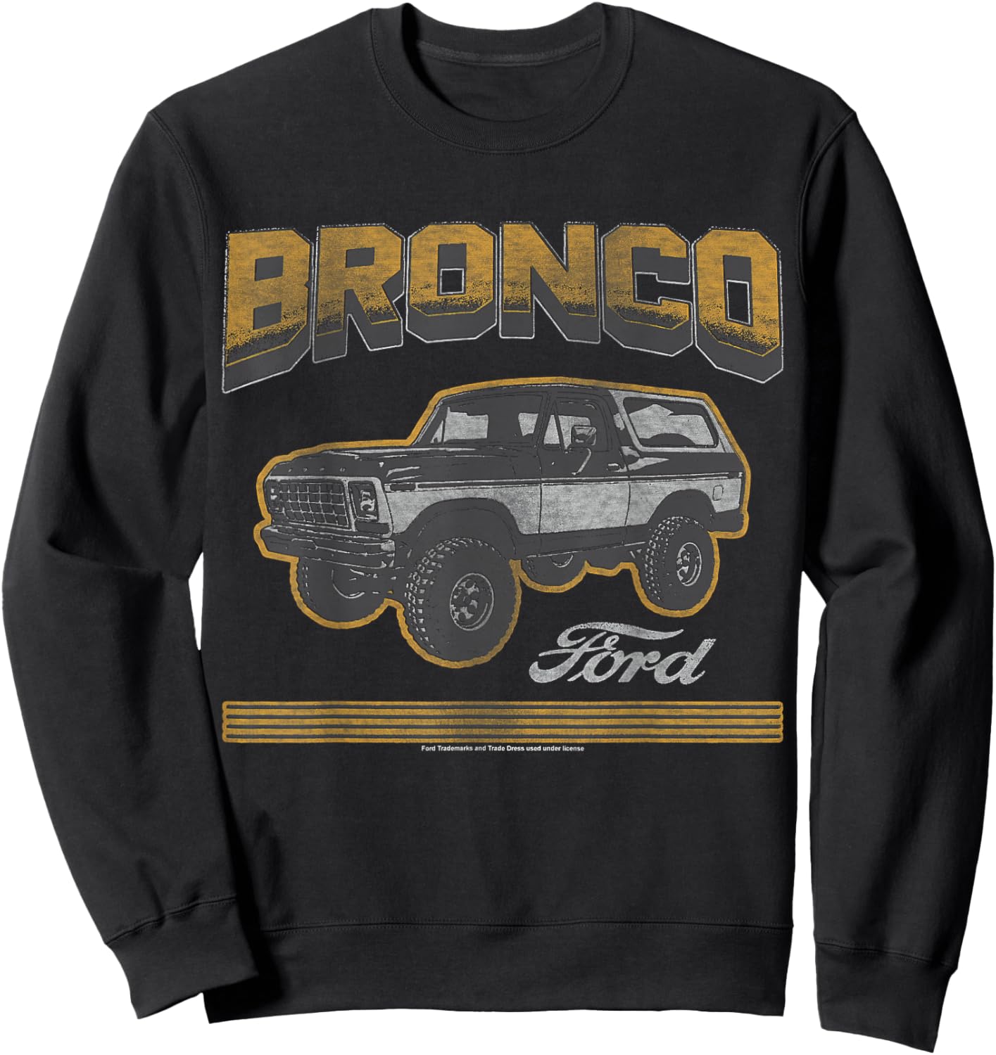 Ford - Bronco SUV With Logo Sweatshirt - Sweatshirt | Black