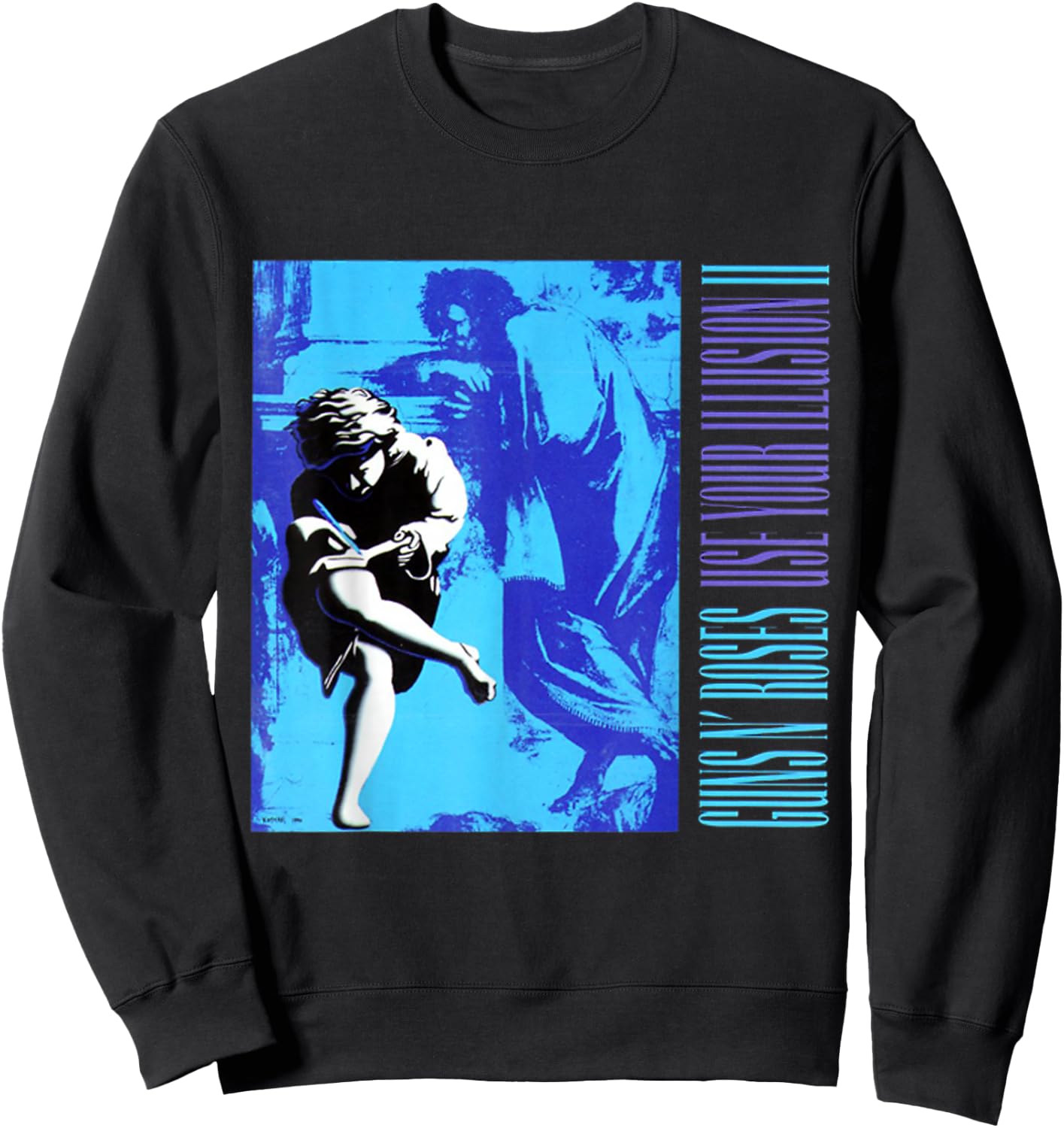 Official Guns N' Roses Use Your Illusion II Sweatshirt - Sweatshirt | Black