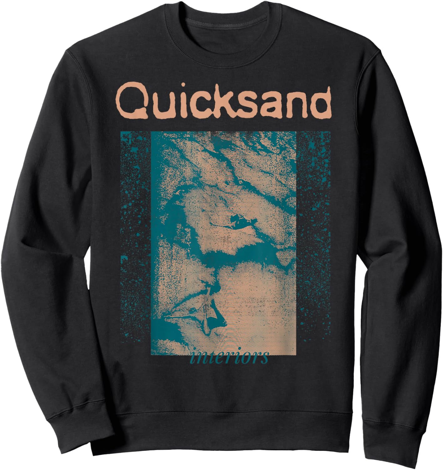 Quicksand - Interiors - Official Merchandise Sweatshirt - Sweatshirt | Black