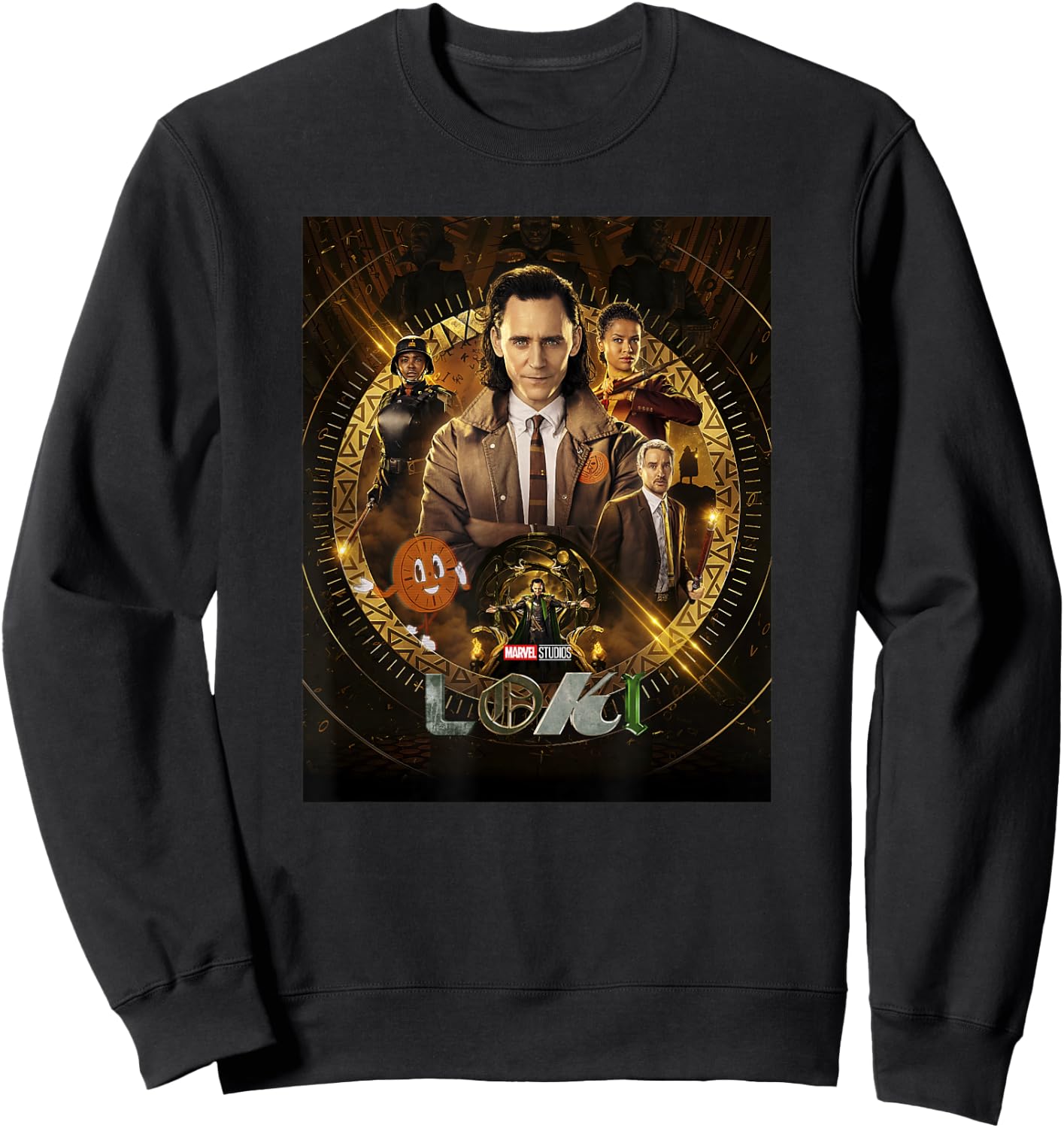 Marvel Loki Group Shot Poster Sweatshirt - Sweatshirt | Black