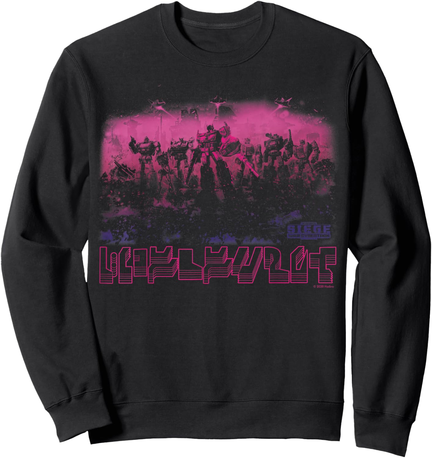 Transformers: War For Cybertron Resistance Portrait Sweatshirt - Sweatshirt | Black