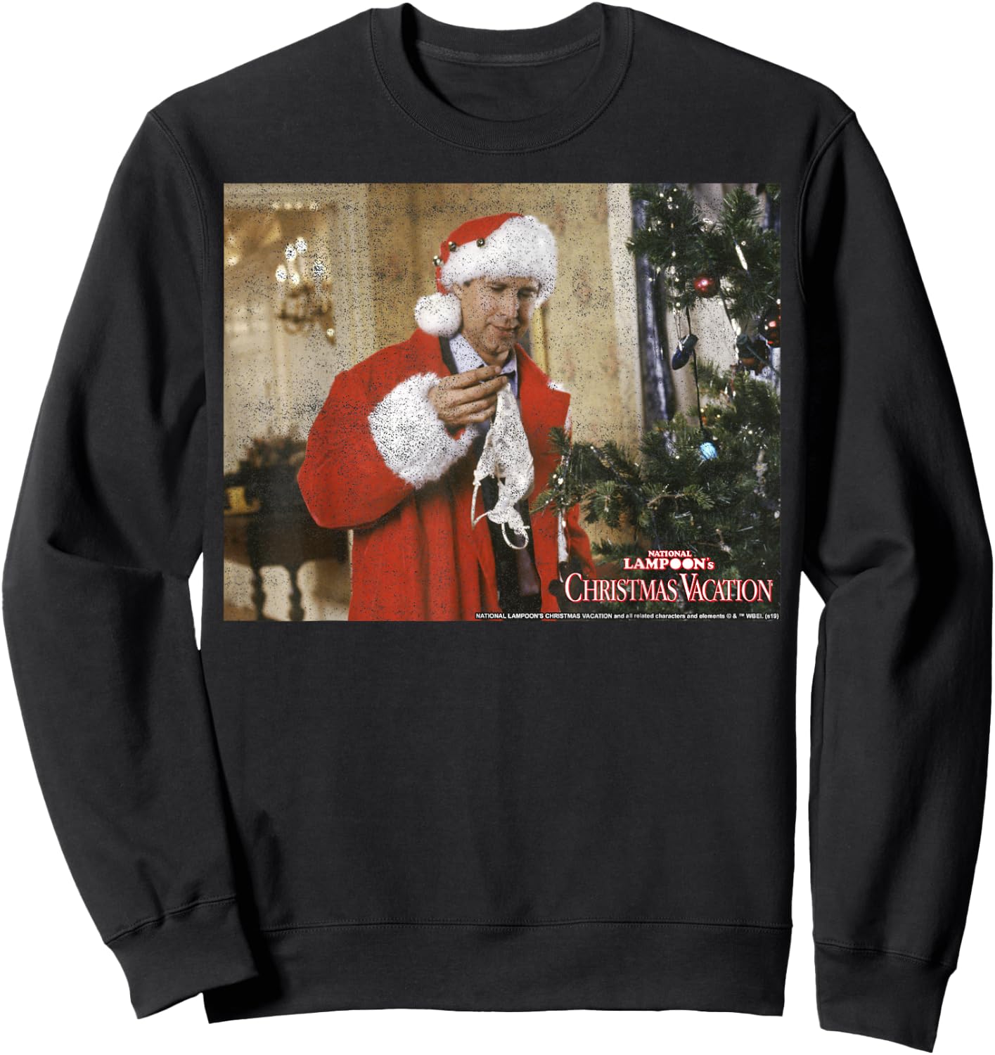 National Lampoon's Christmas Vacation Underwear Portrait Sweatshirt - Sweatshirt | Black