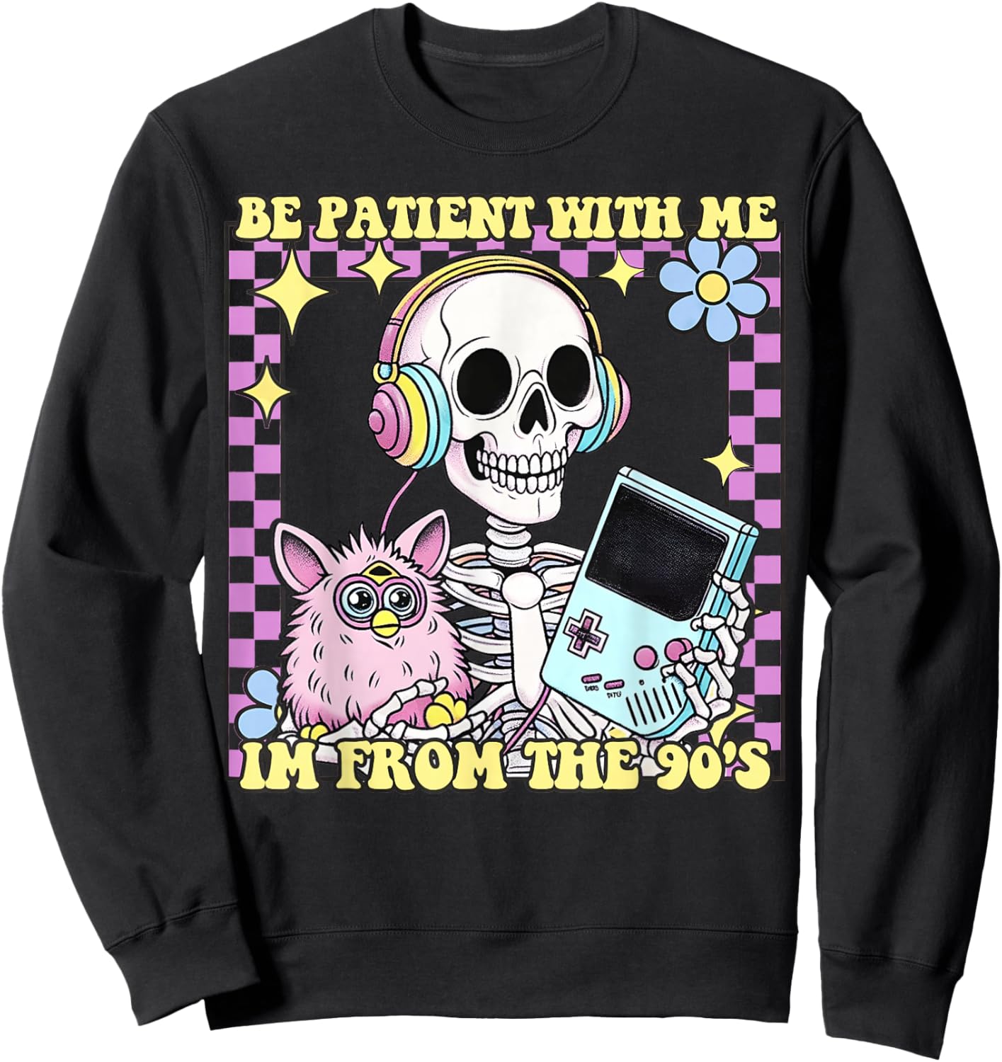Please Be Patient With Me I'm From The 90s Sweatshirt - Sweatshirt | Black