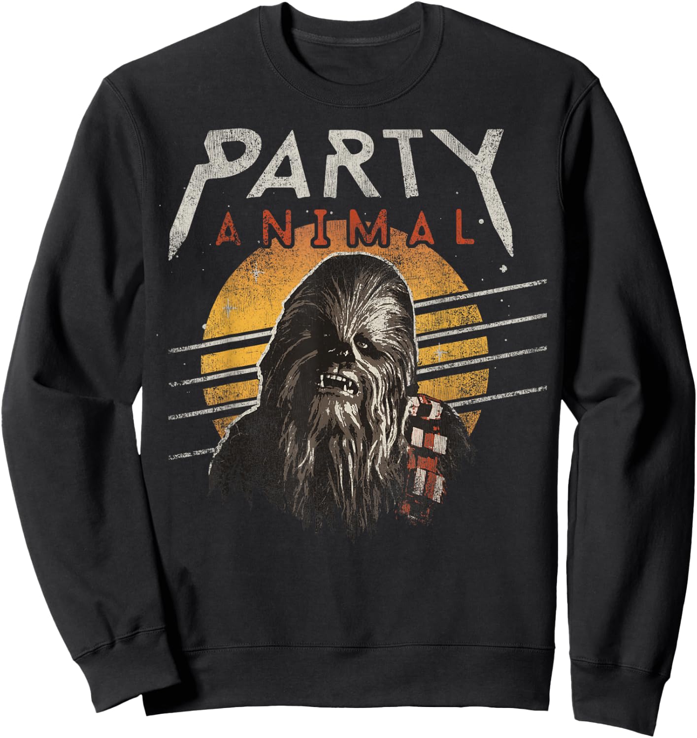 Star Wars Chewbacca Party Animal Sweatshirt - Sweatshirt | Black