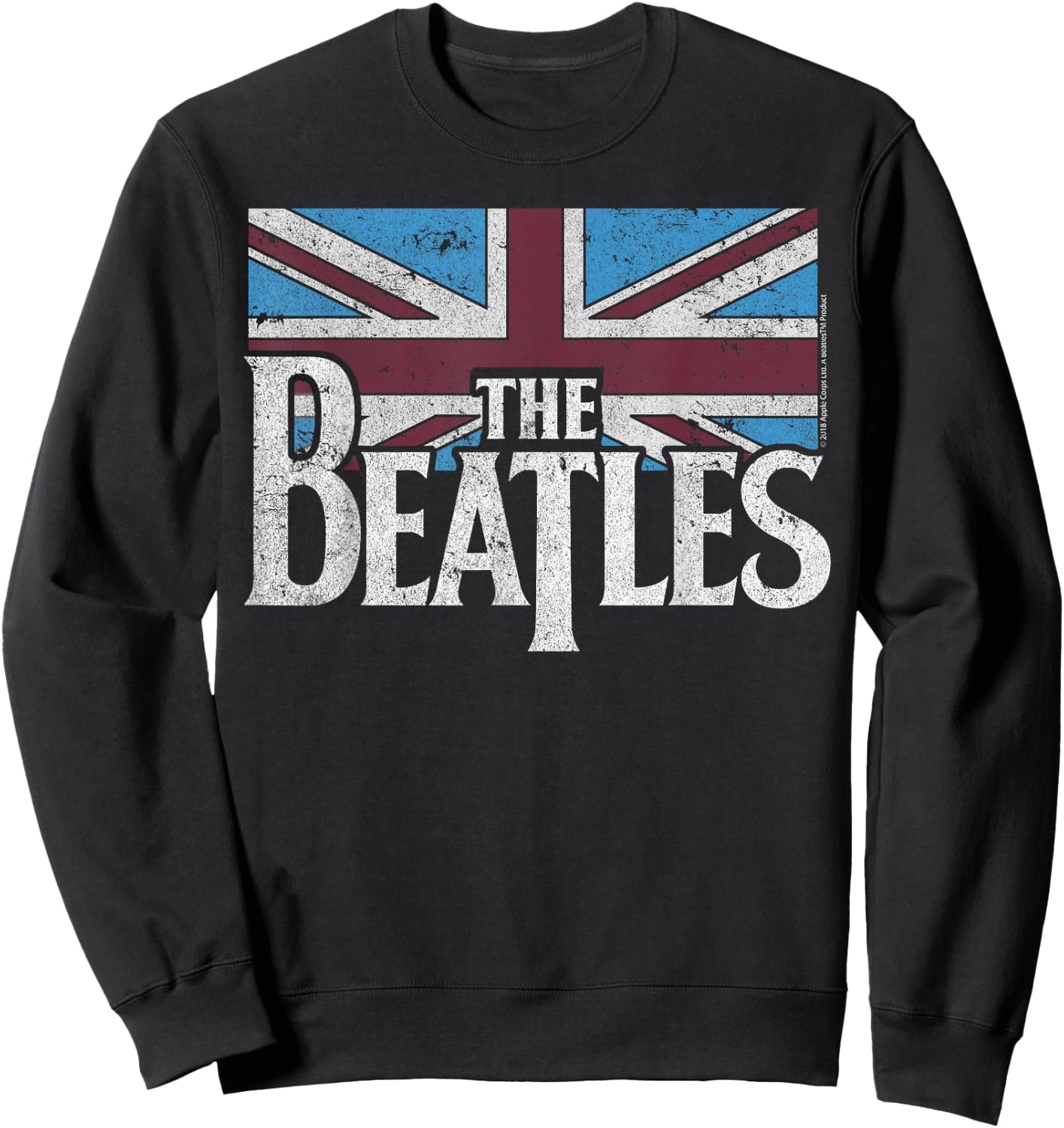 The Beatles Logo Sweatshirt - Sweatshirt | Black