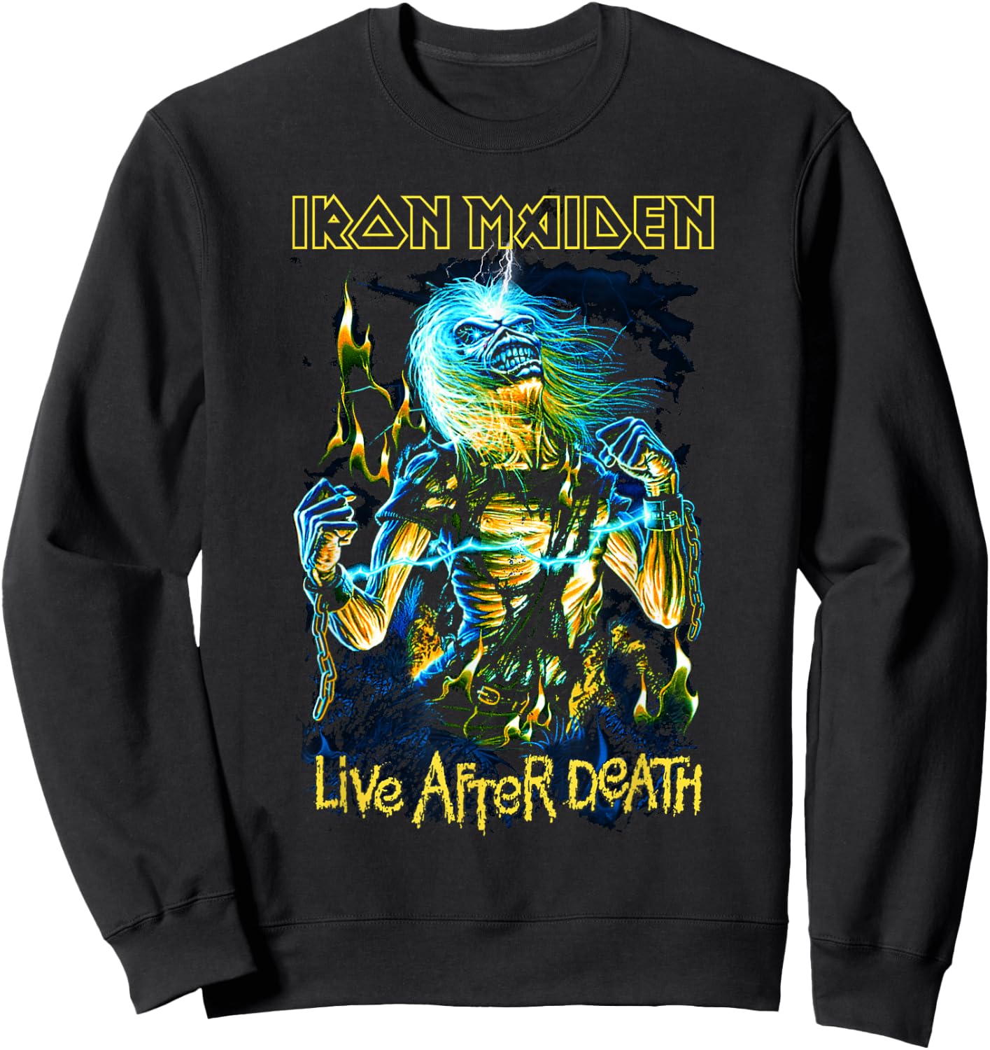 Iron Maiden Live After Death Sweatshirt - Sweatshirt | Black