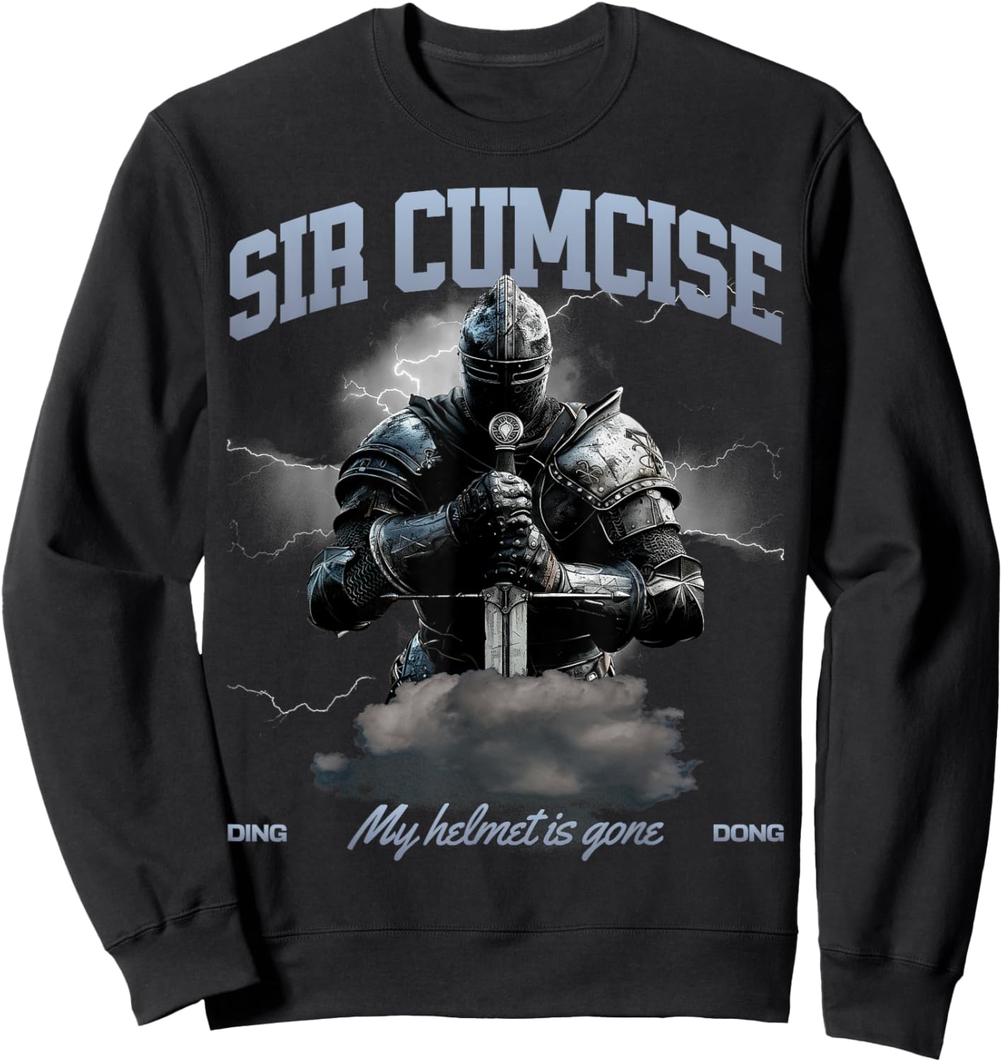Sir Cumcise Sweatshirt - Sweatshirt | Black