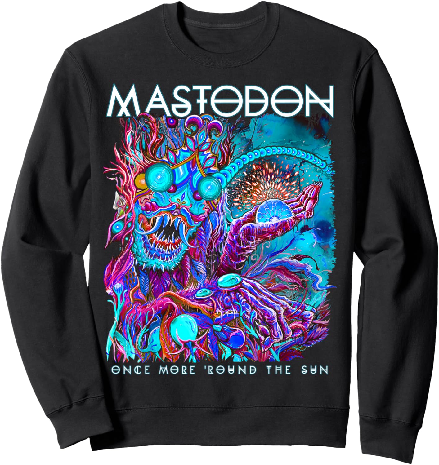 Mastodon – OMRTS Blue Beast Sweatshirt - Sweatshirt | Black