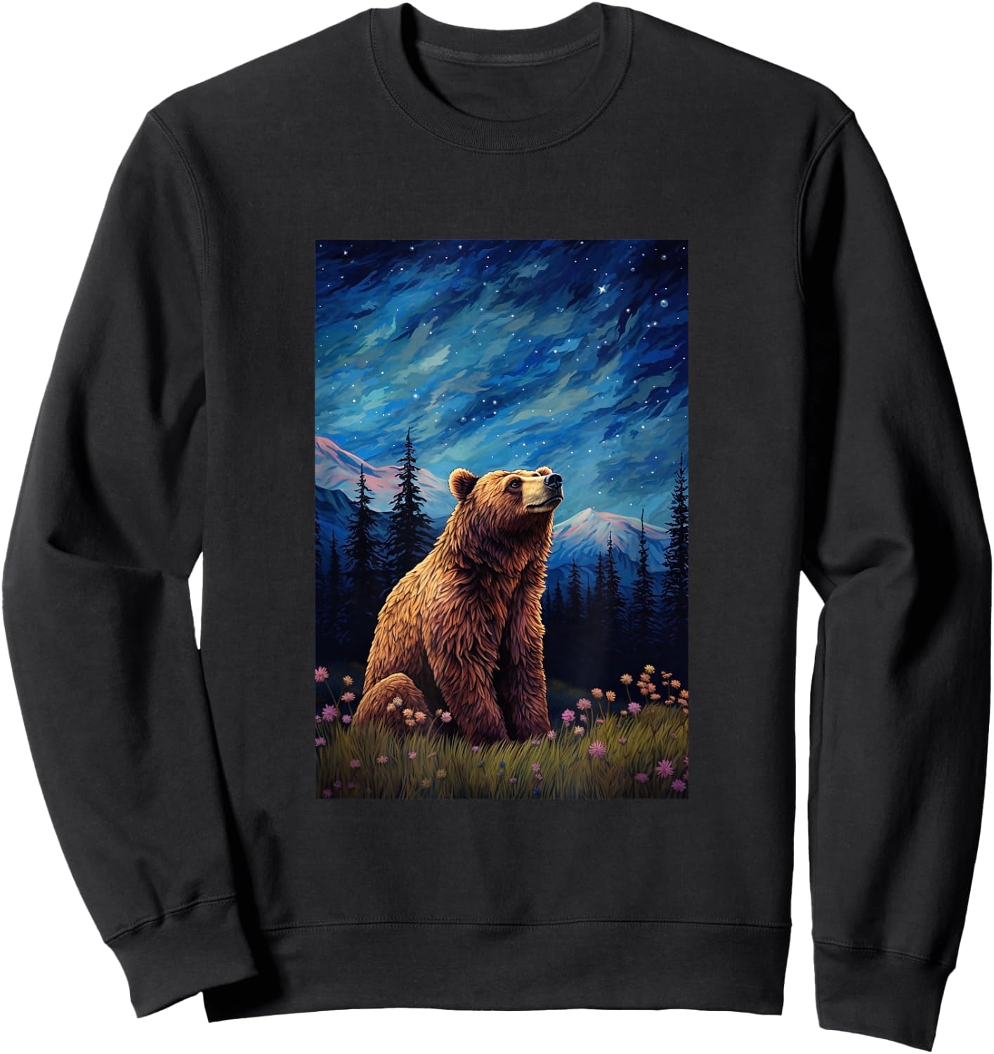Bear Sweatshirt - Sweatshirt | Black