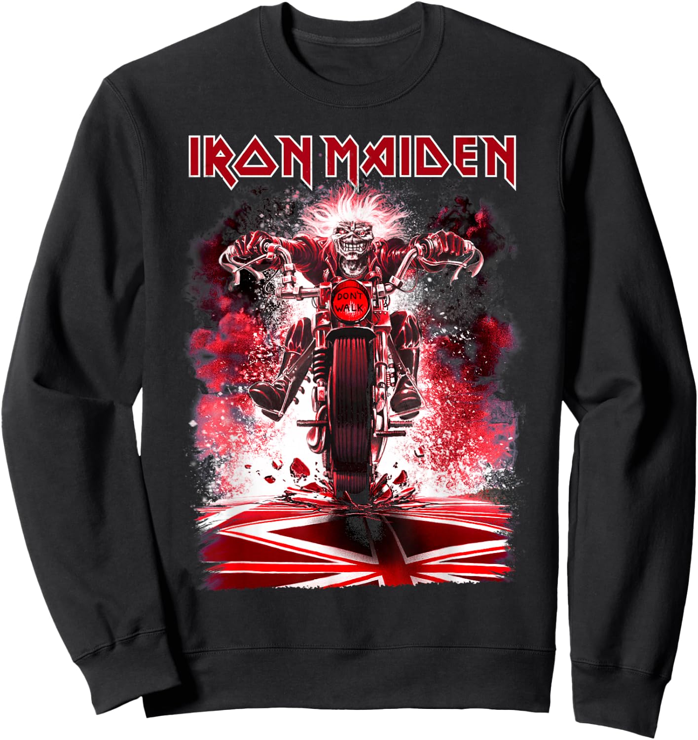 Iron Maiden - Eddie Bike Sweatshirt - Sweatshirt | Black