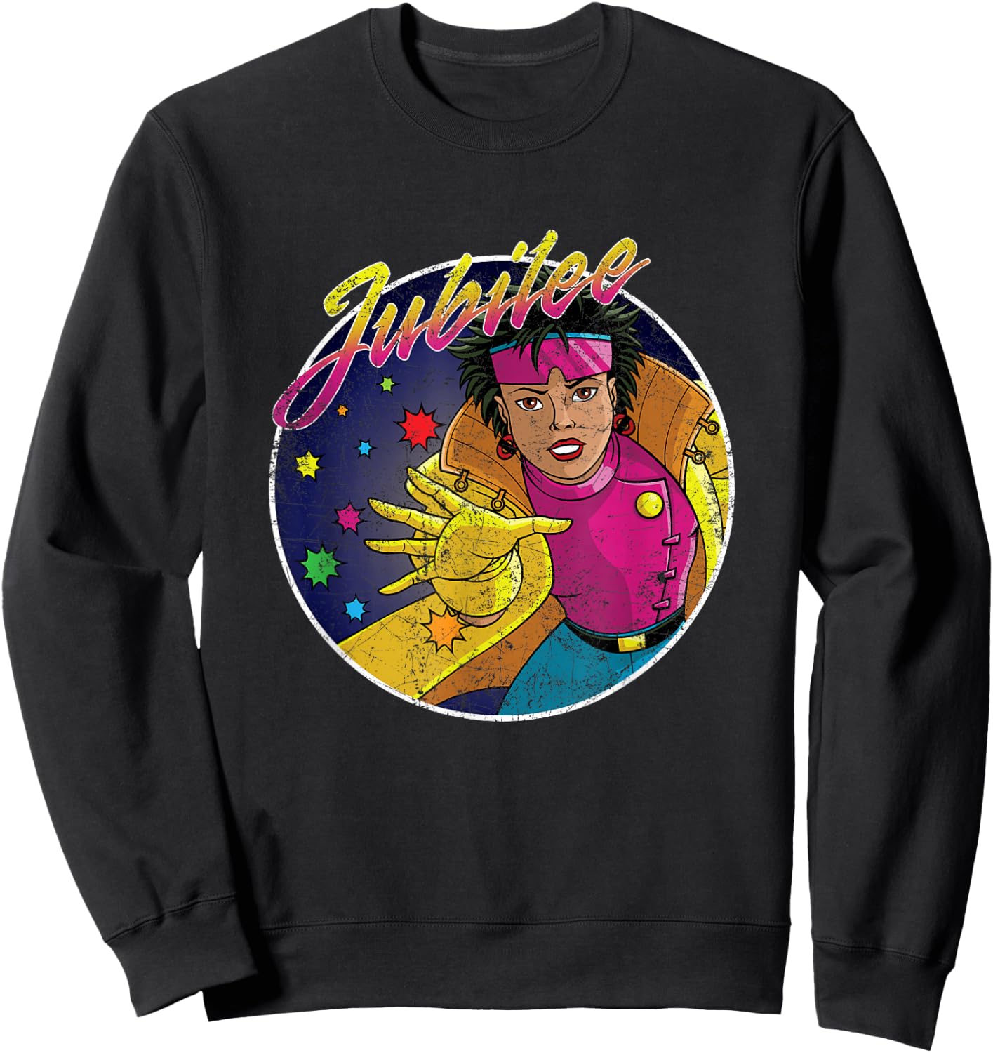 Marvel X-Men Jubilee 90s Sweatshirt - Sweatshirt | Black
