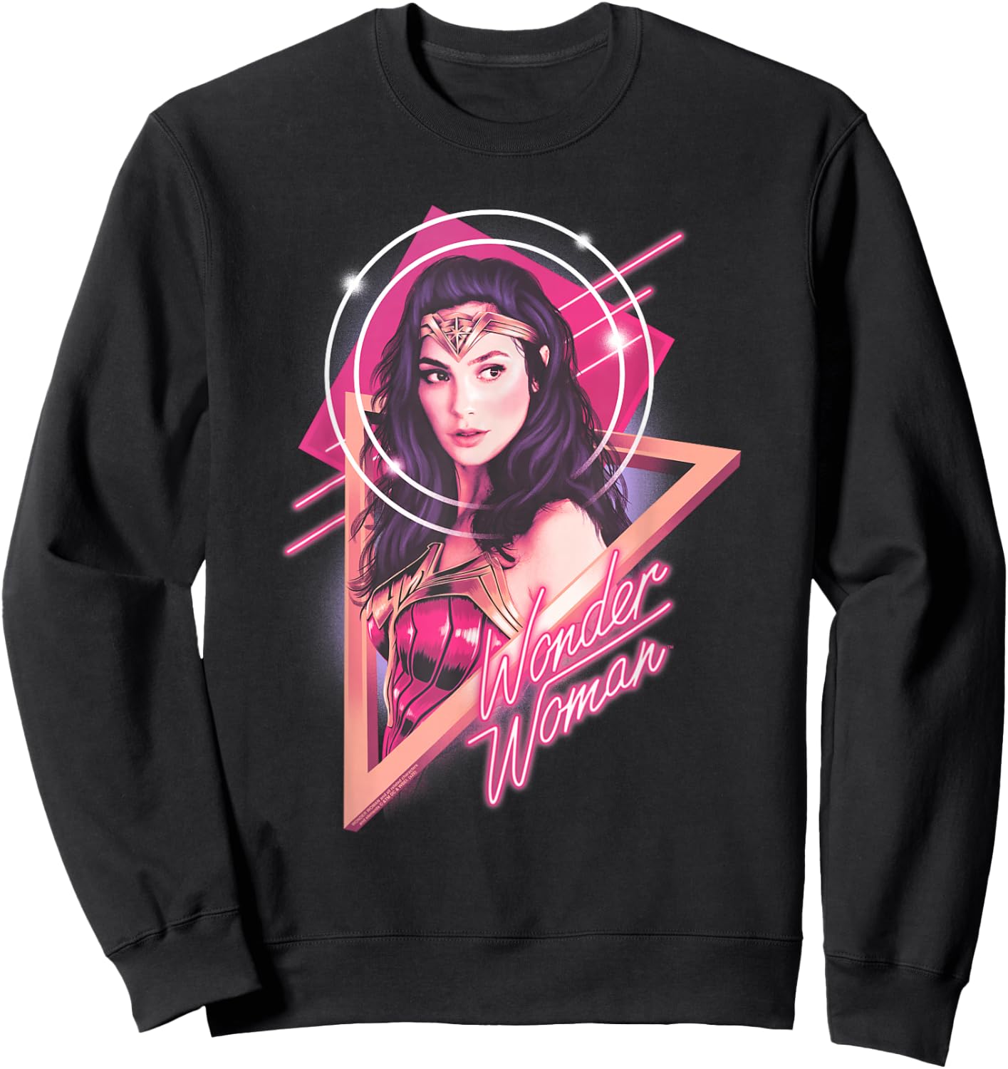 Wonder Woman 1984 Soft Glow Sweatshirt - Sweatshirt | Black