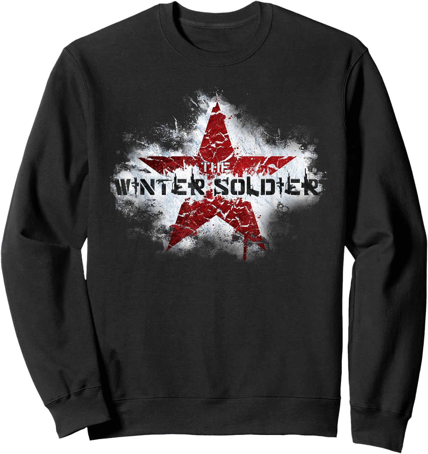 Marvel Captain America: The Winter Soldier Sweatshirt - Sweatshirt | Black