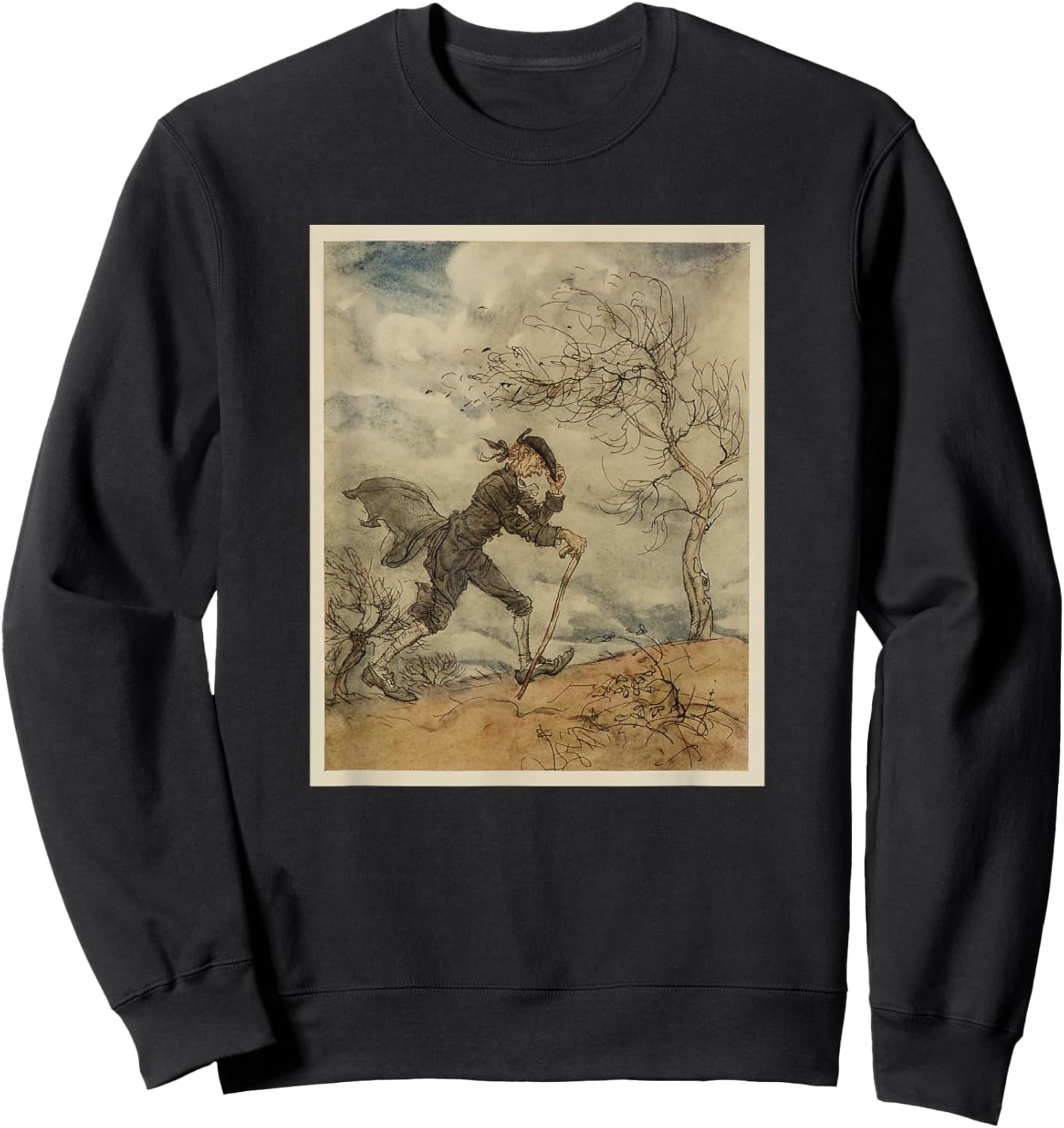 Icabod Crane - Legend of Sleepy Hollow Sweatshirt - Sweatshirt | Black