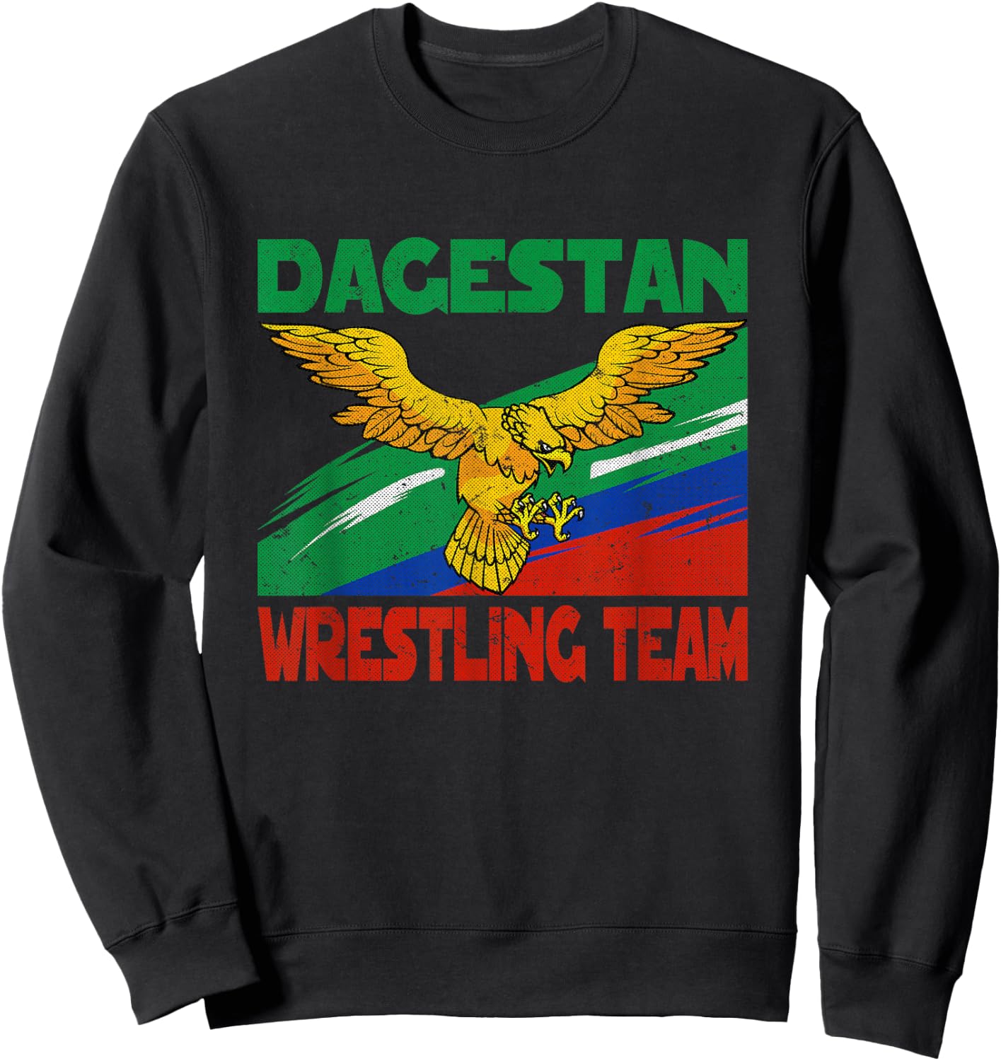 Dagestan Wrestling Team. Caucasus Fighter for Wrestlers Sweatshirt - Sweatshirt | Black