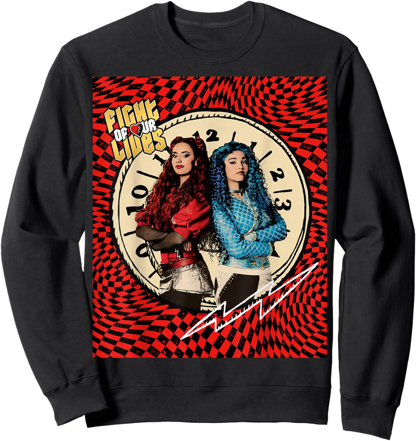 Disney Descendants 4: The Rise of Red Fight of Our Lives Sweatshirt - Sweatshirt | Black