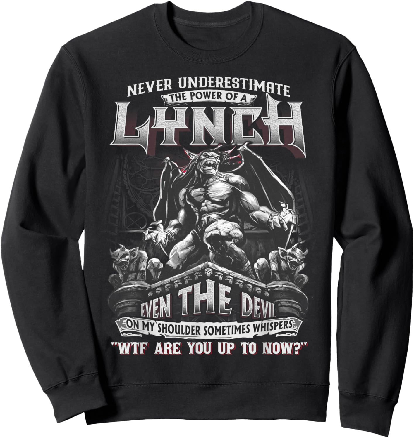 Lynch - Never Underestimate The Power Of A Lynch Sweatshirt - Sweatshirt | Black