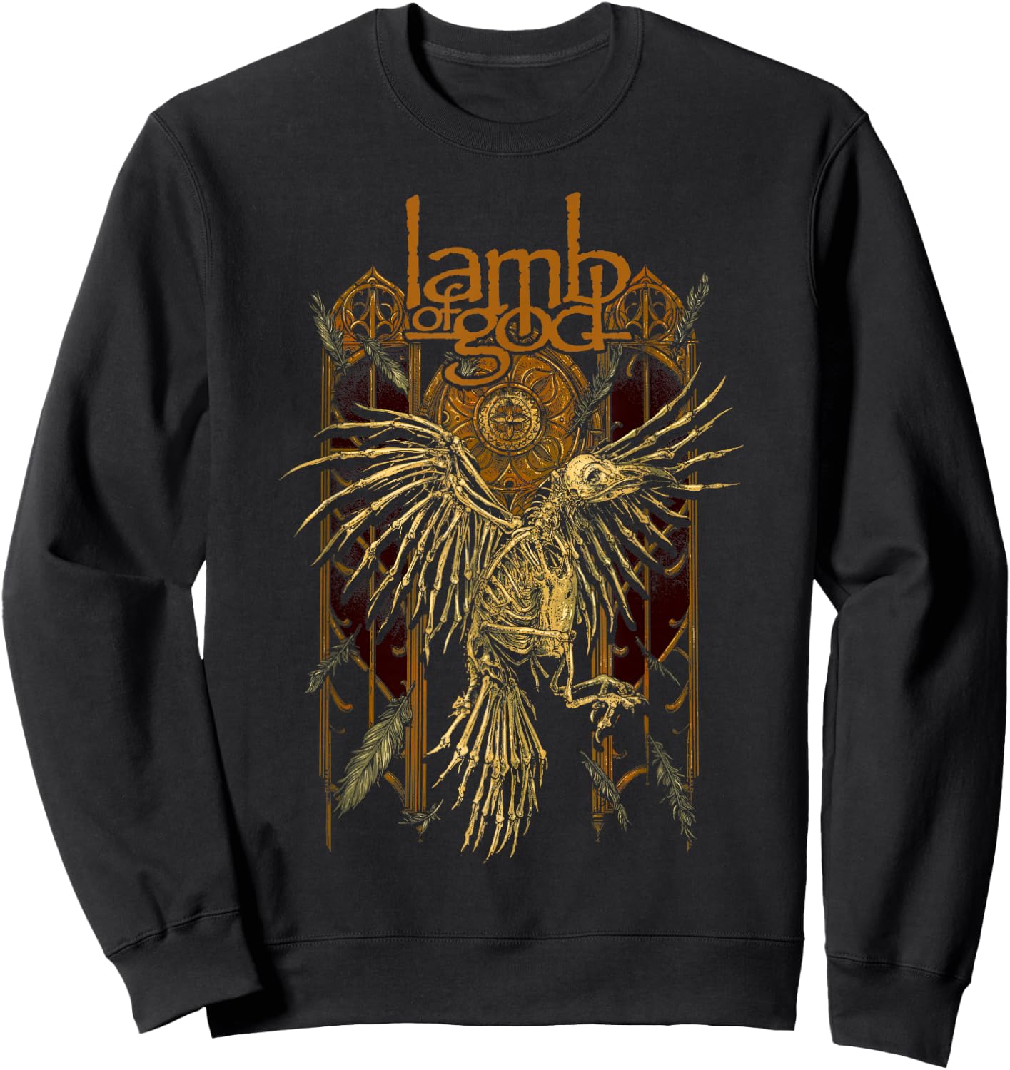 Lamb of God - Crow Sweatshirt - Sweatshirt | Black