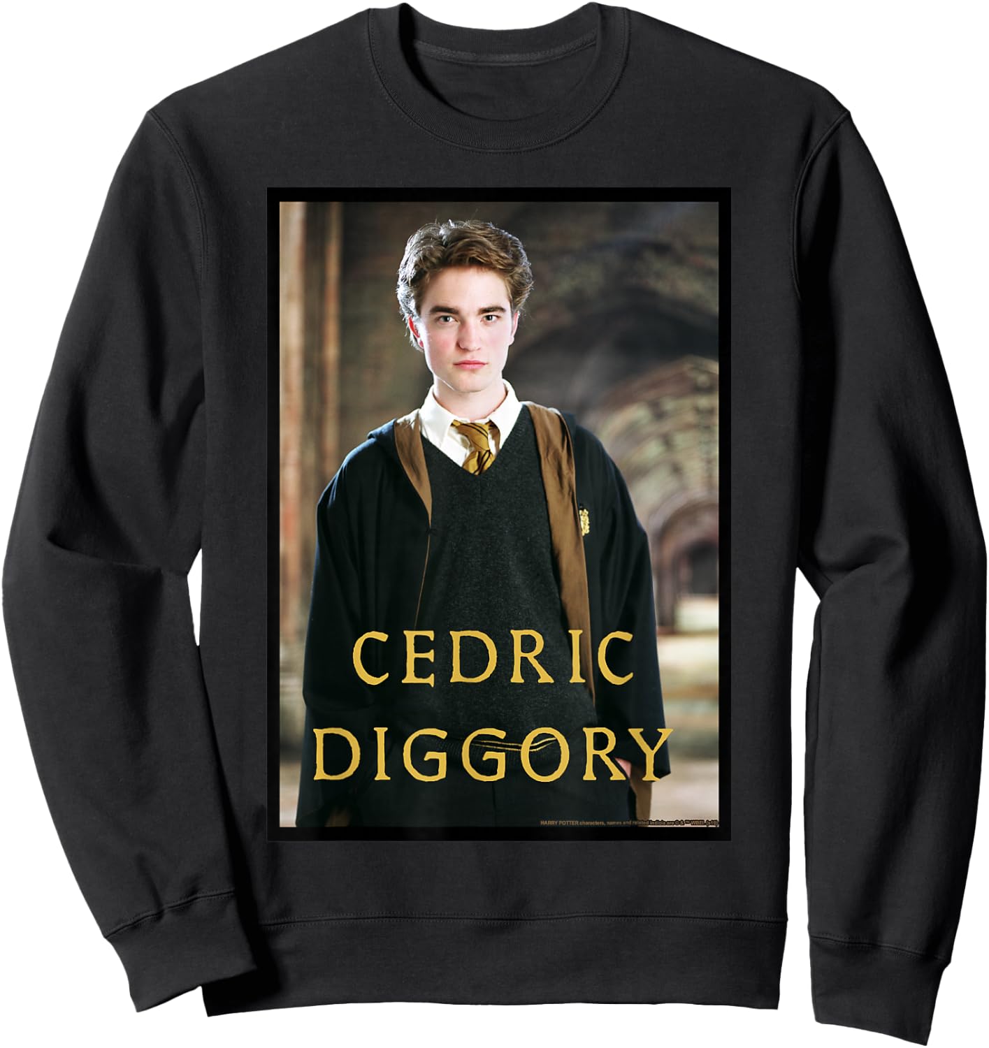 Harry Potter Cedric Diggory Poster Sweatshirt - Sweatshirt | Black