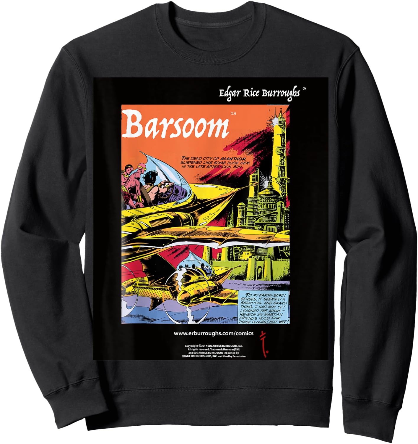 Barsoom Sweatshirt - Sweatshirt | Black