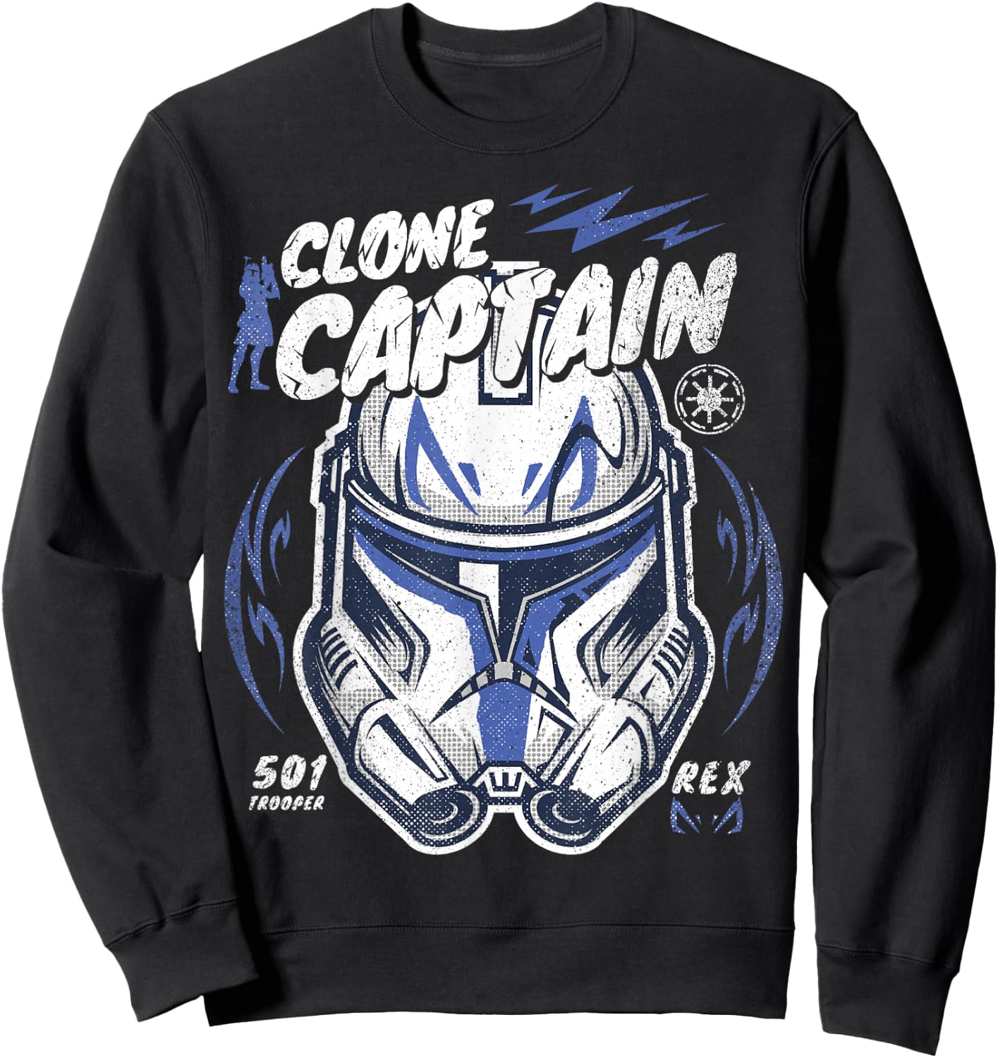 Star Wars Clone Wars Clone Captain Rex Sweatshirt - Sweatshirt | Black
